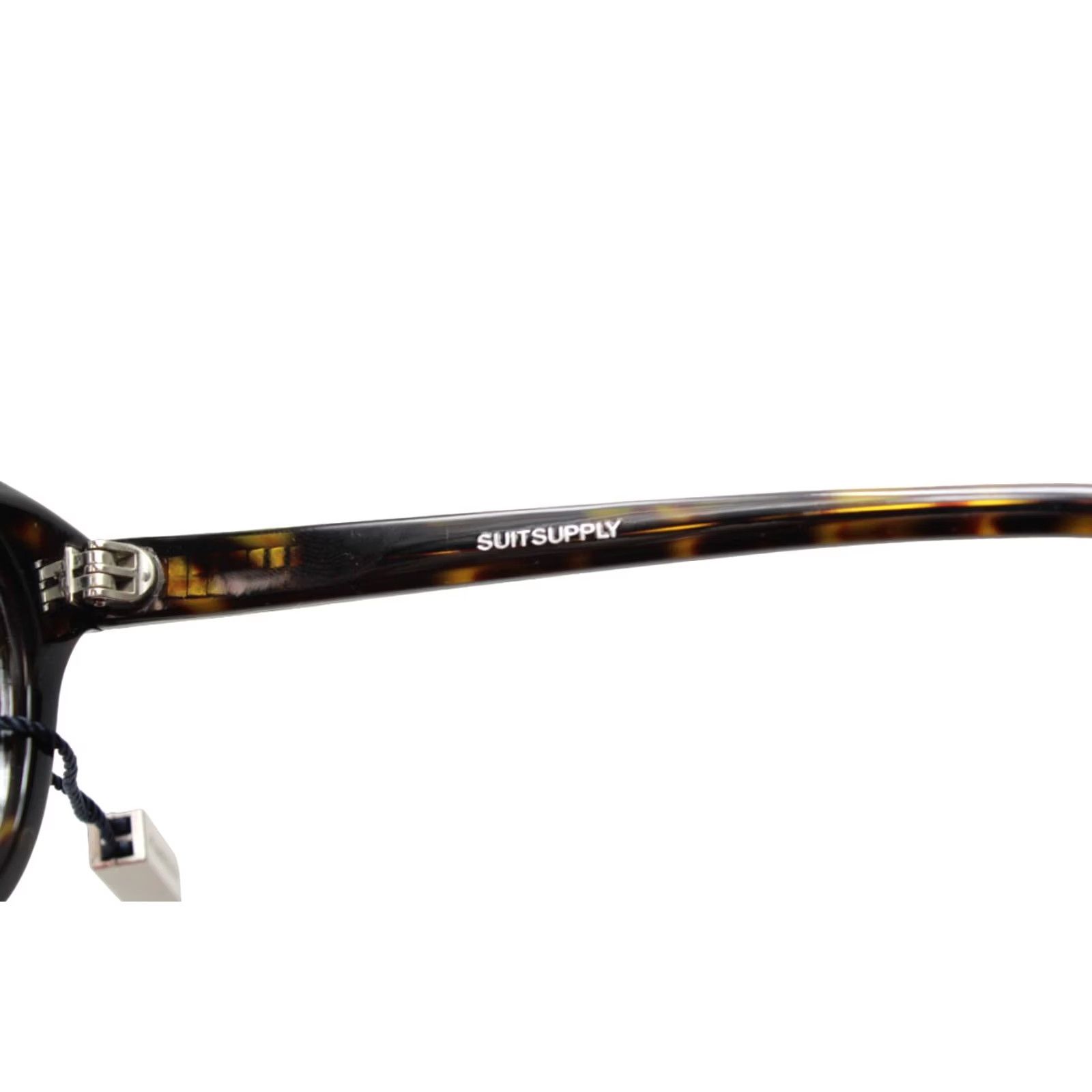 Suitsupply Suitsupply Lumiere Glasses Men's ONE SIZE Patterned Brown Logo Without Lenses Size ONE SIZE - 6 Thumbnail