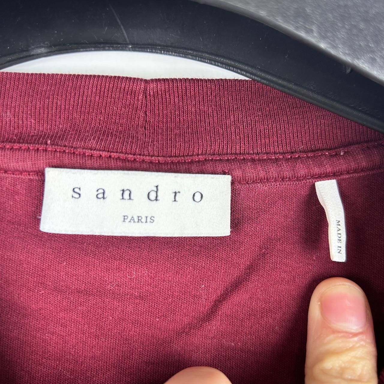 Sandro Sandro Paris t shirt Size US M / EU 48-50 / 2 - 3 Thumbnail