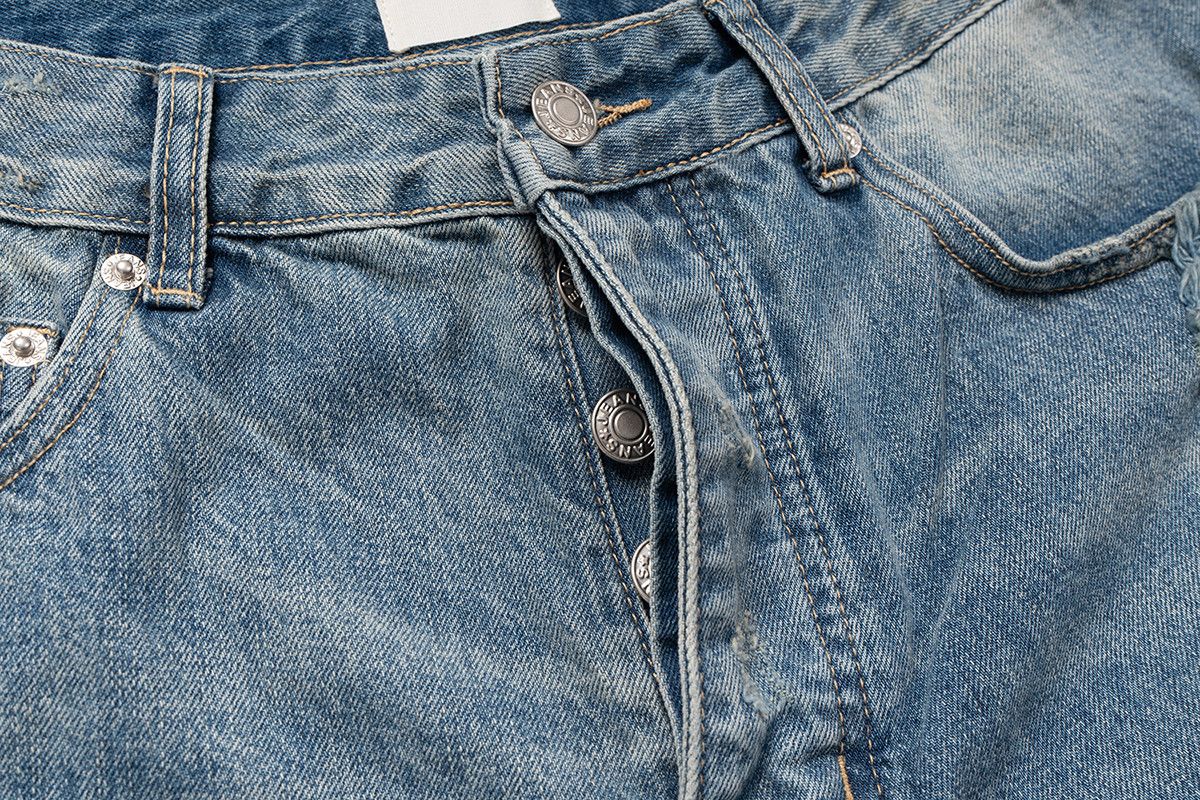 Japanese Brand × Jean High street ripped frayed damage jeans Size US 29 - 7 Thumbnail