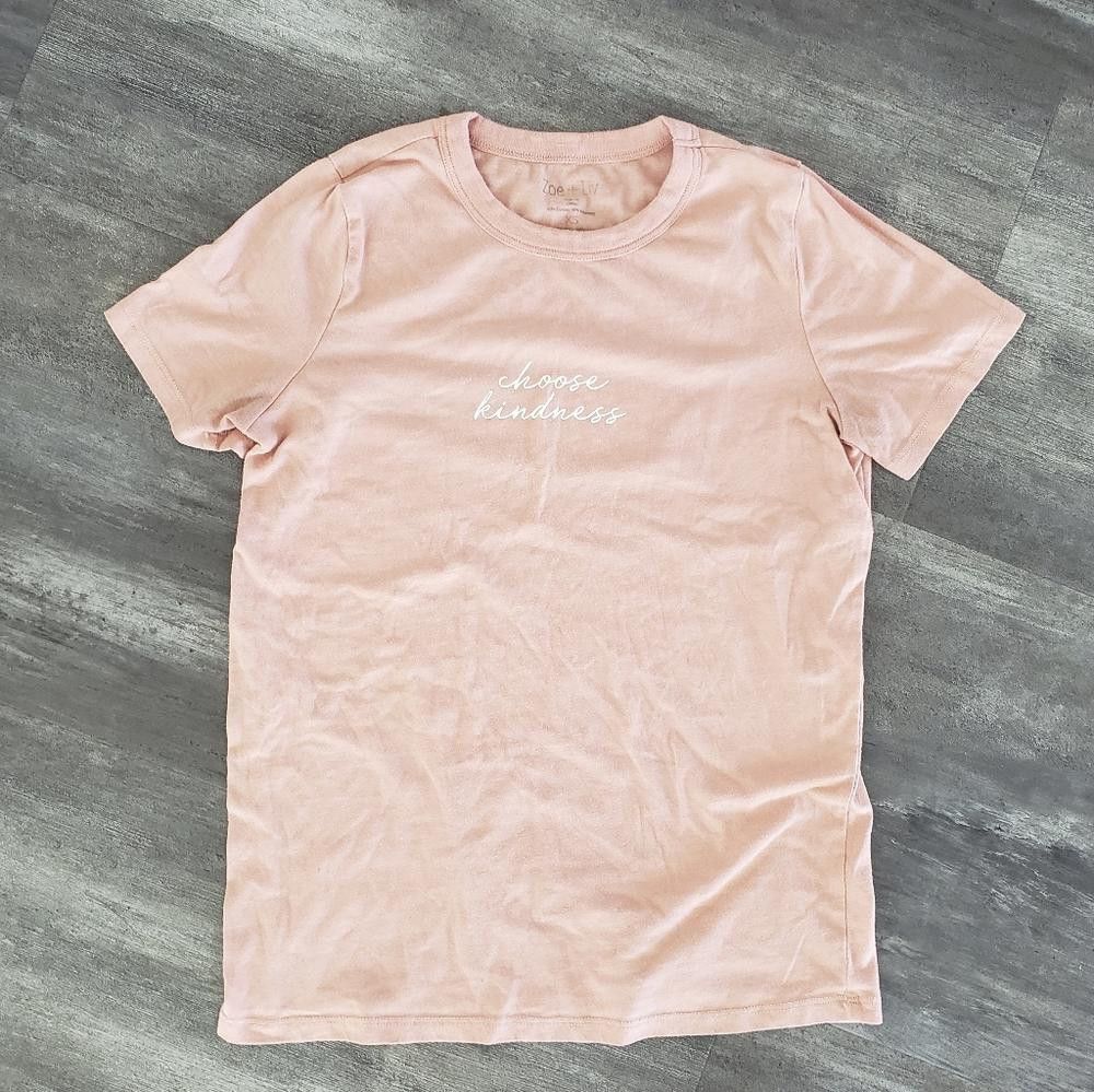 Designer Dust Pink Zoe+Liv Short Sleeve Size XS / US 0-2 / IT 36-38 - 1 Thumbnail