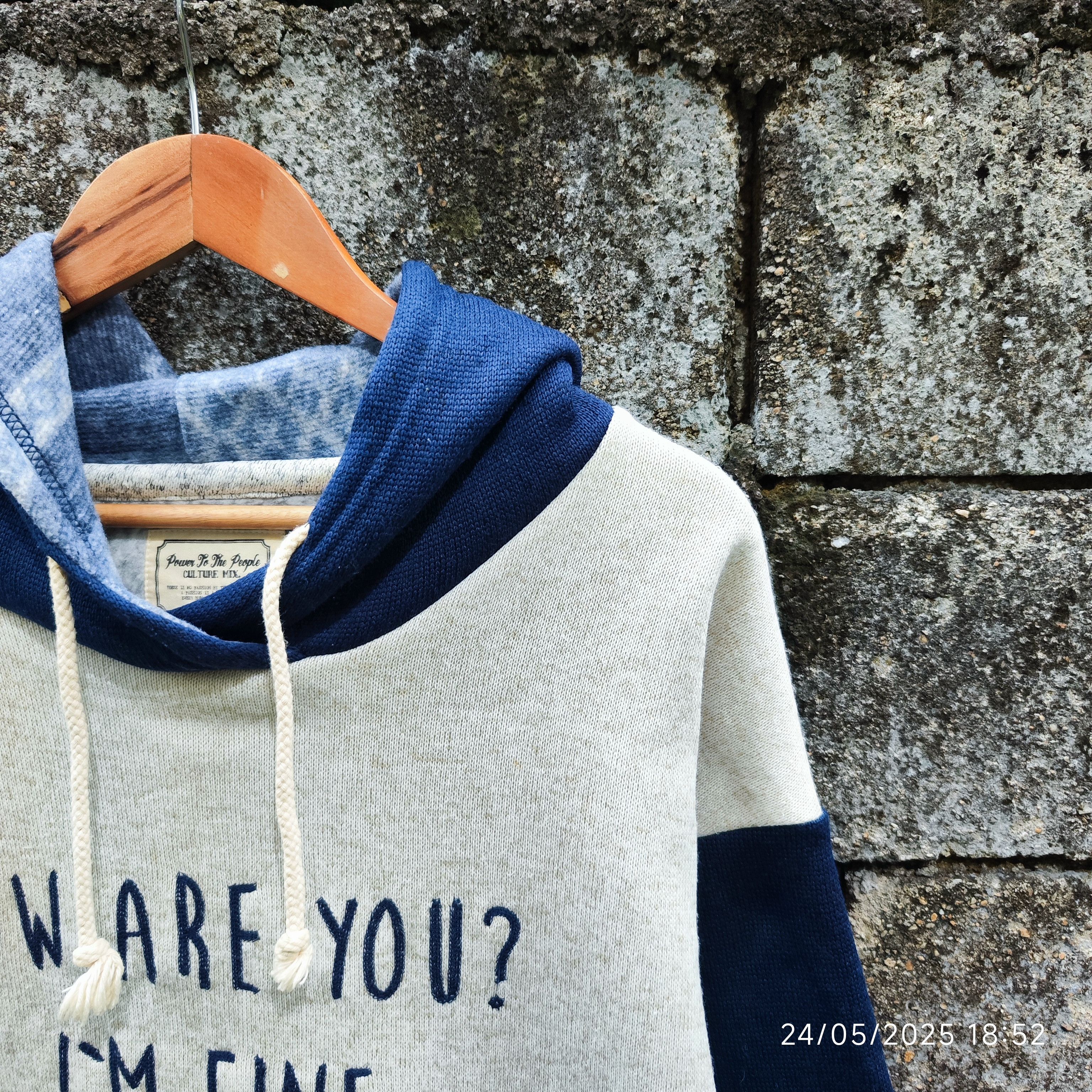 Japanese Brand POWER TO THE PEOPLE HOODIE Size M / US 6-8 / IT 42-44 - 4 Thumbnail