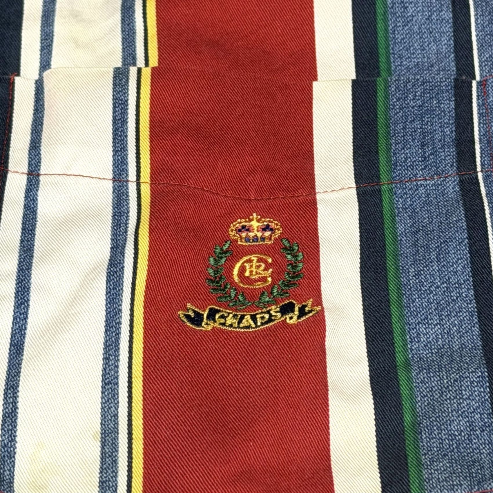 Ralph Lauren Chaps Ralph Lauren Shirt Mens XL Multicolor Stripe Short Sleeve Button Up Cotton Size US XL / EU 56 / 4 - 7 Thumbnail