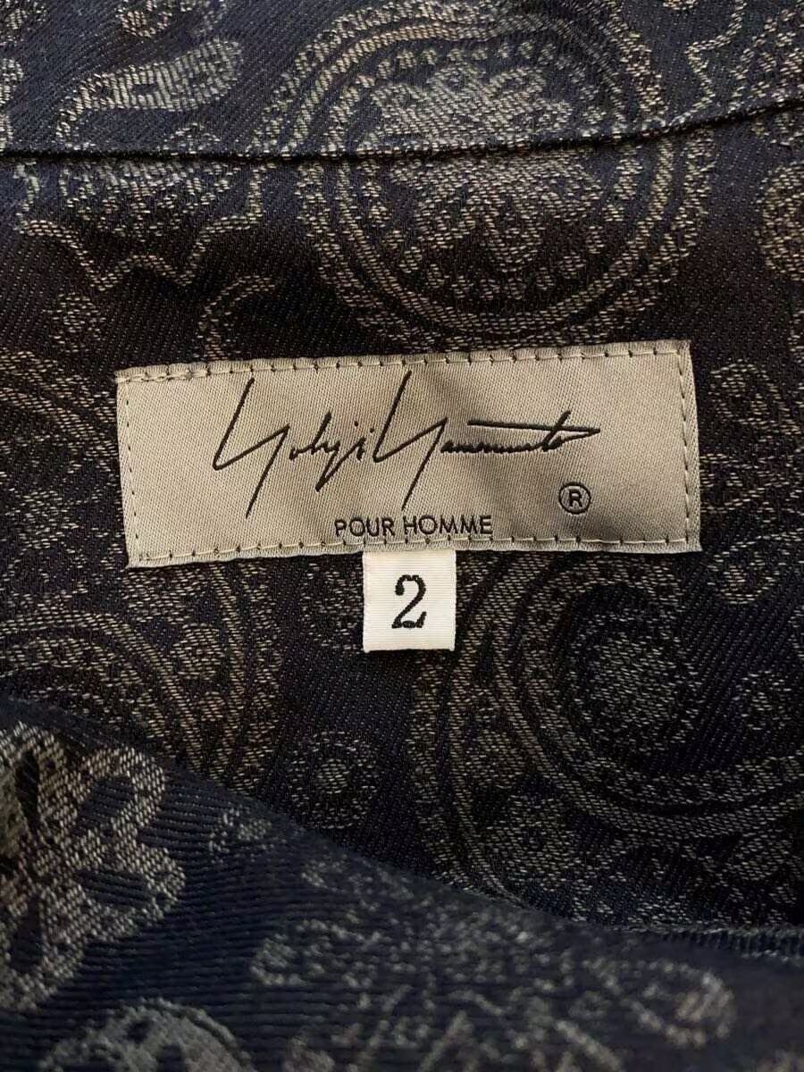 Yohji Yamamoto yohji yamamoto POUR HOMME Cotton/Black/Paisley Shirt Size US M / EU 48-50 / 2 - 3 Thumbnail