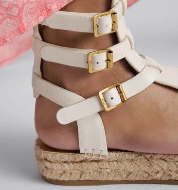 Dior o1w1db11225 KDO022 Dioriviera Marine Sandals in White Size US 10 / IT 40 - 7 Thumbnail