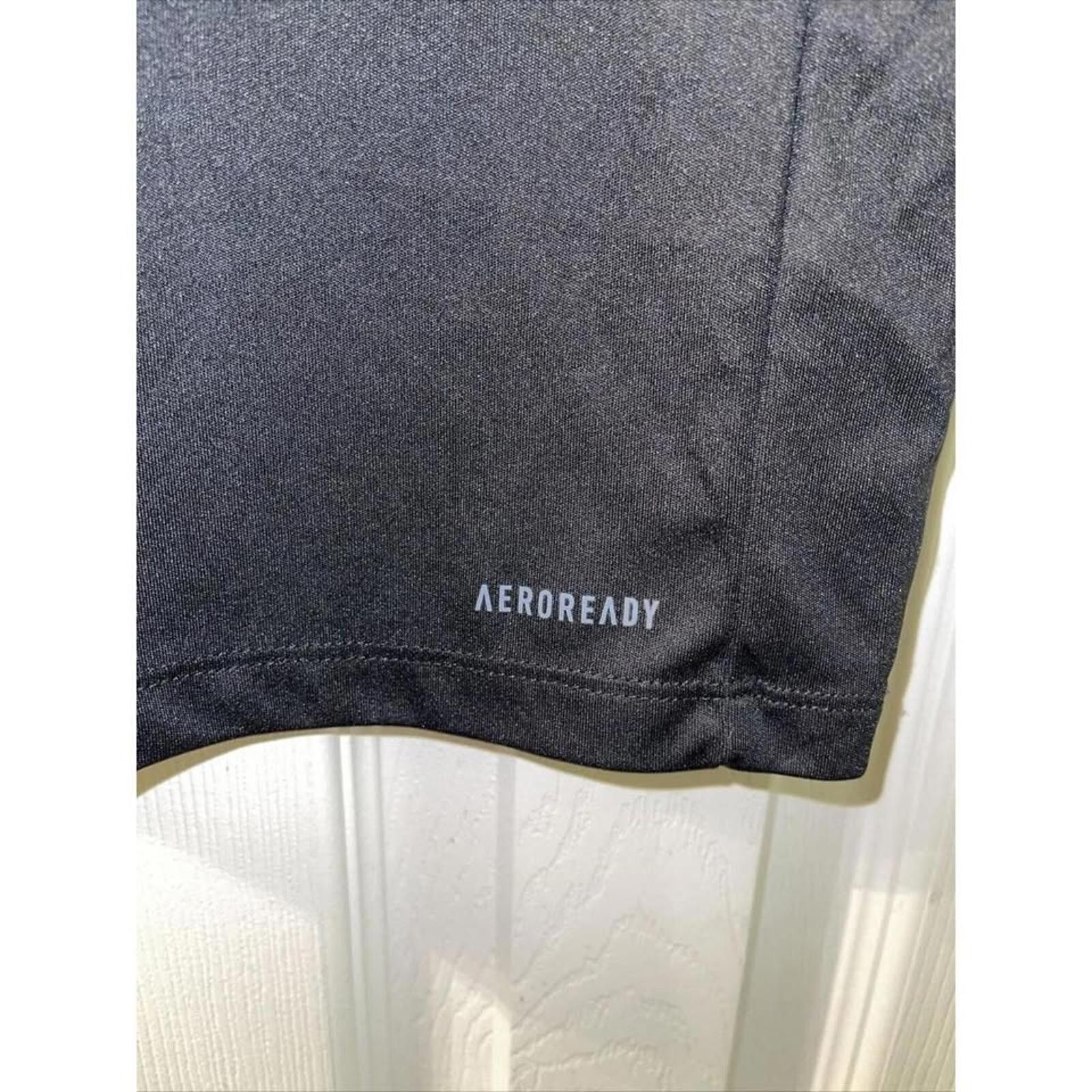 Adidas Adidas Athletic T-Shirt - Black, Size Medium Size ONE SIZE - 6 Thumbnail