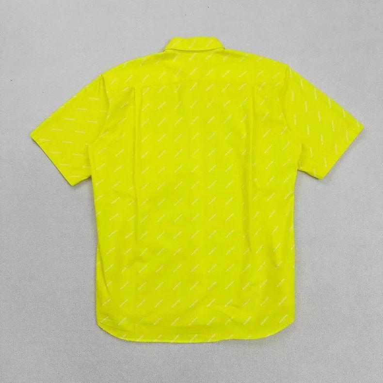 Balenciaga Balenciaga Logo Short Sleeve Shirt-2505 Size US M / EU 48-50 / 2 - 2 Thumbnail
