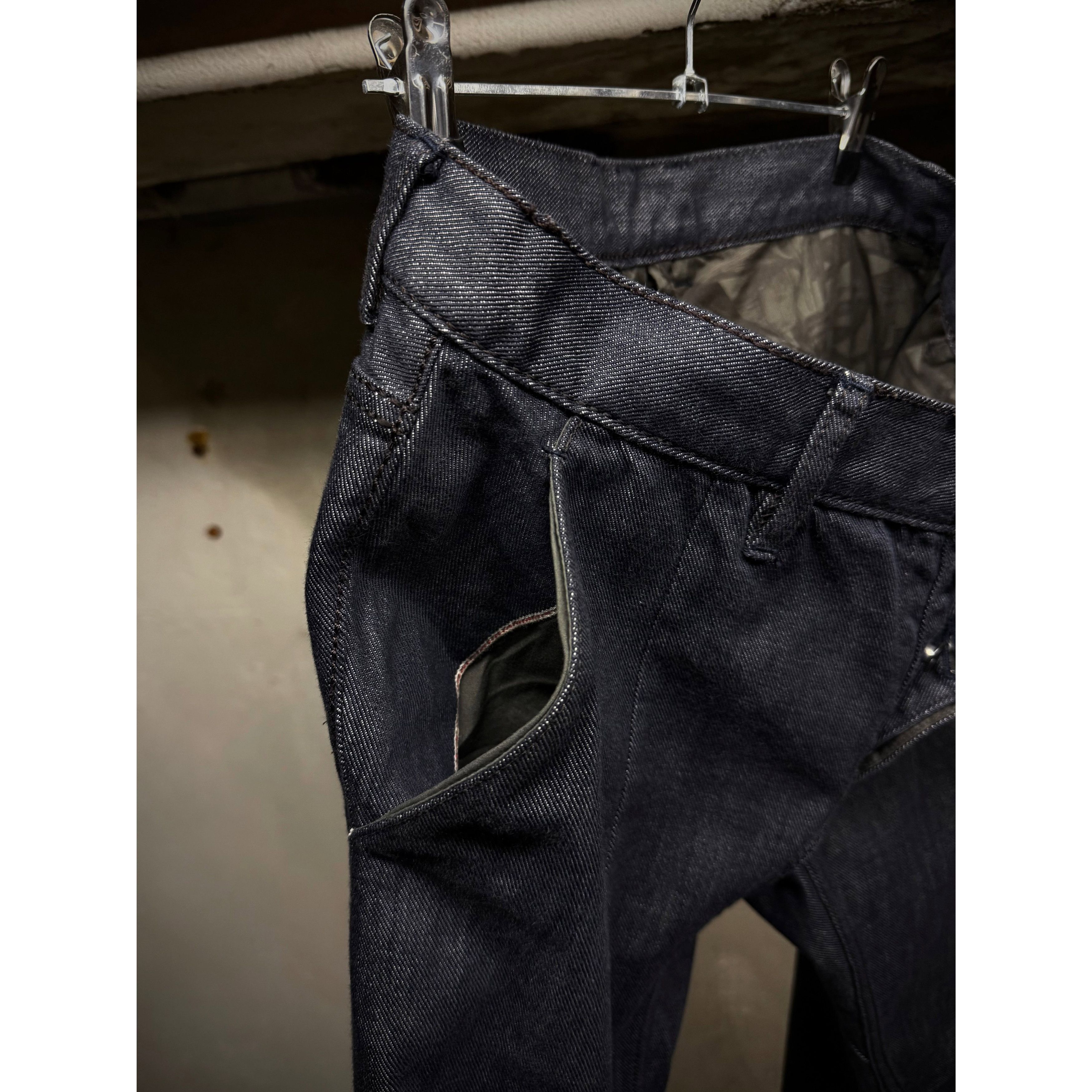 Devoa DEVOA 2010s Indigo Chain Seam J-Cut Selvedge Denim Size US 28 / EU 44 - 4 Thumbnail
