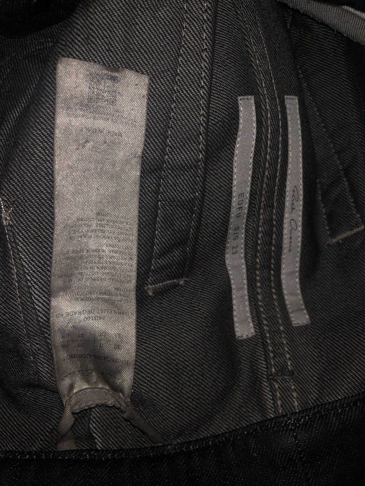 Rick Owens Rick Owens Runway Bolan Banana Jeans 13OZ Size US 34 / EU 50 - 18 Thumbnail