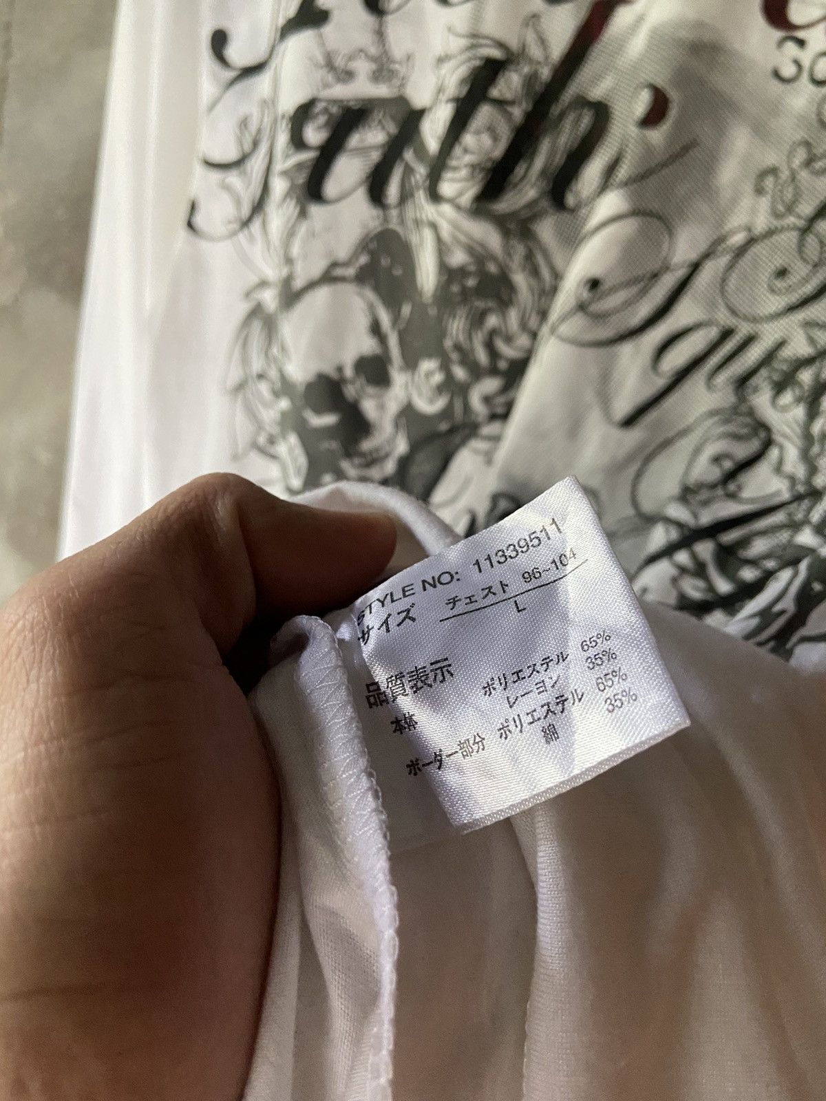 Japanese Brand BEAUMERE SKULL THOUSAND TRUTHS LONG SLEEVE Size US L / EU 52-54 / 3 - 9 Thumbnail