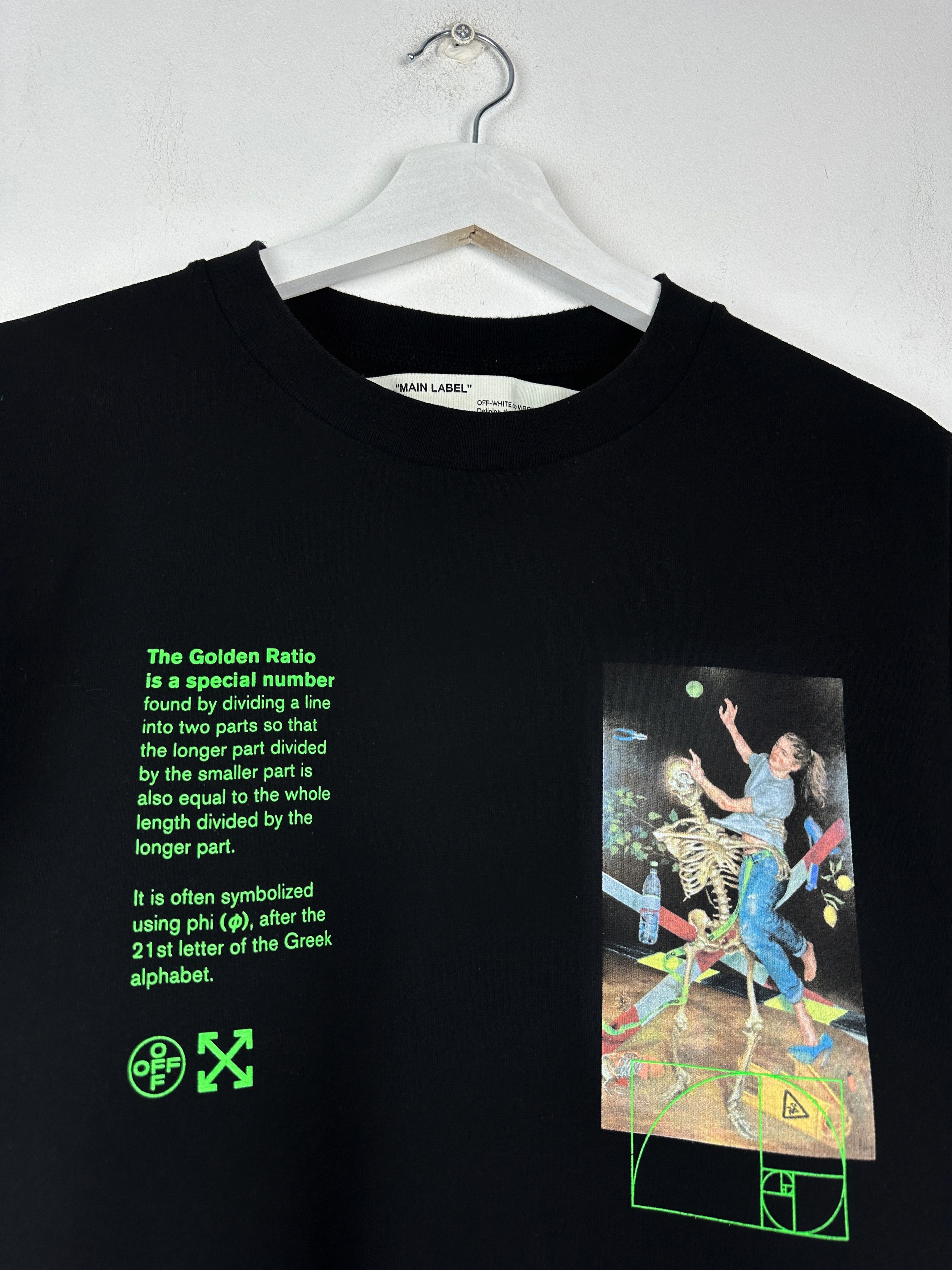 Off-White Off-White Virgil Abloh Golden Ratio Tee T Shirt Size US M / EU 48-50 / 2 - 5 Thumbnail