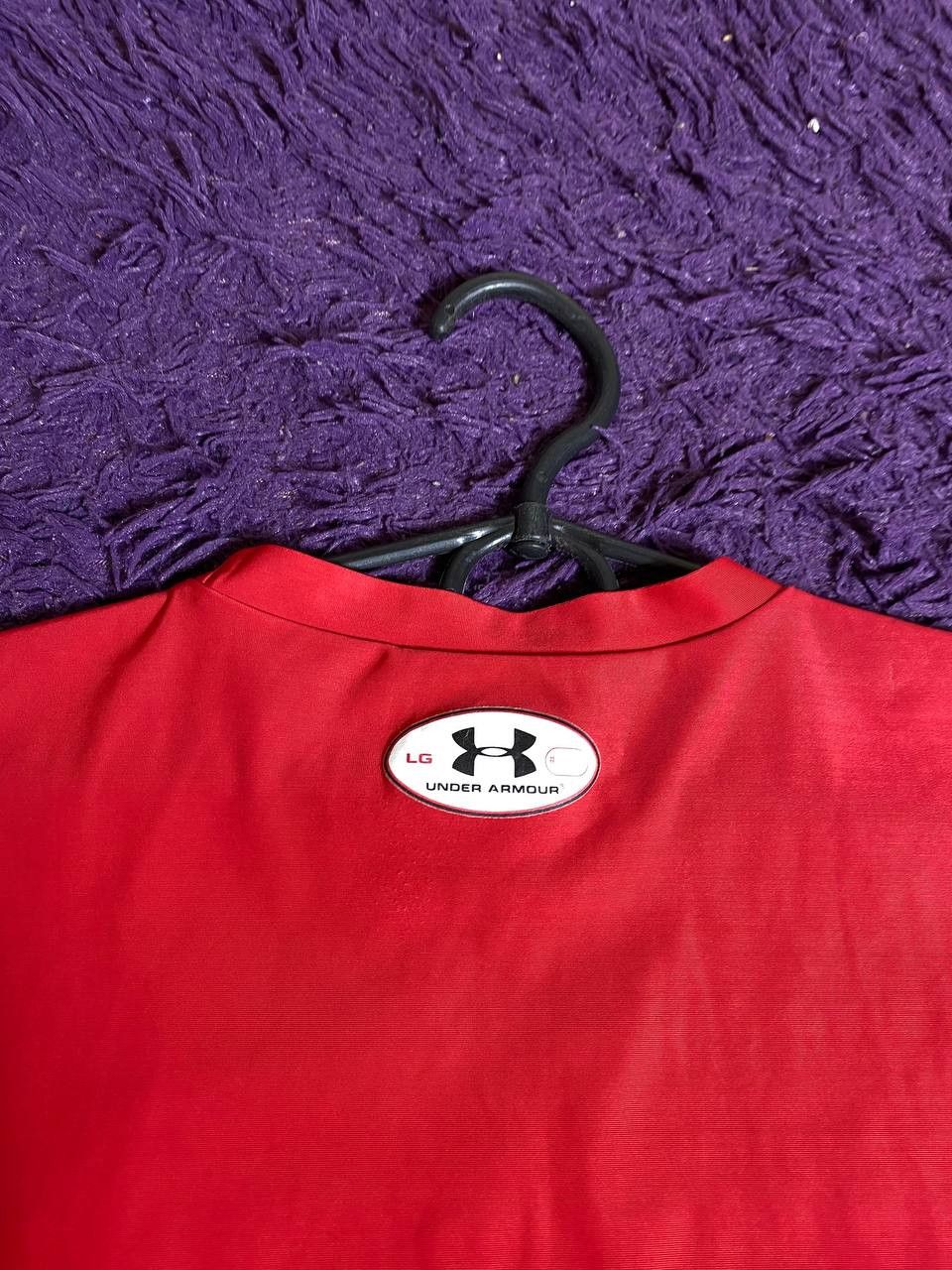 Under Armour × Vintage Under Armour Loose Fit Heat Gear Navy Lightweight T-Shirt Size US L / EU 52-54 / 3 - 5 Thumbnail