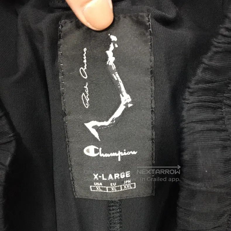 Rick Owens RICK OWENS size XL Champion Collab Shorts Size US 27 - 4 Thumbnail