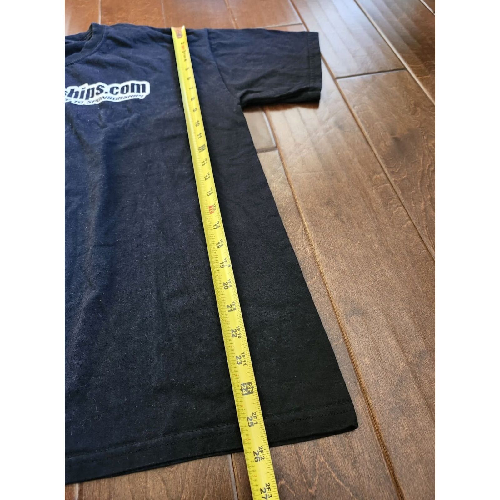 Gildan Gildan T-Shirt Car Sponsorship Road To Full Sponsorship Graphic Tee Black Size L Men's Short Sleeve Crew Neck Cotton Graphic Print All Seasons Size US L / EU 52-54 / 3 - 5 Thumbnail