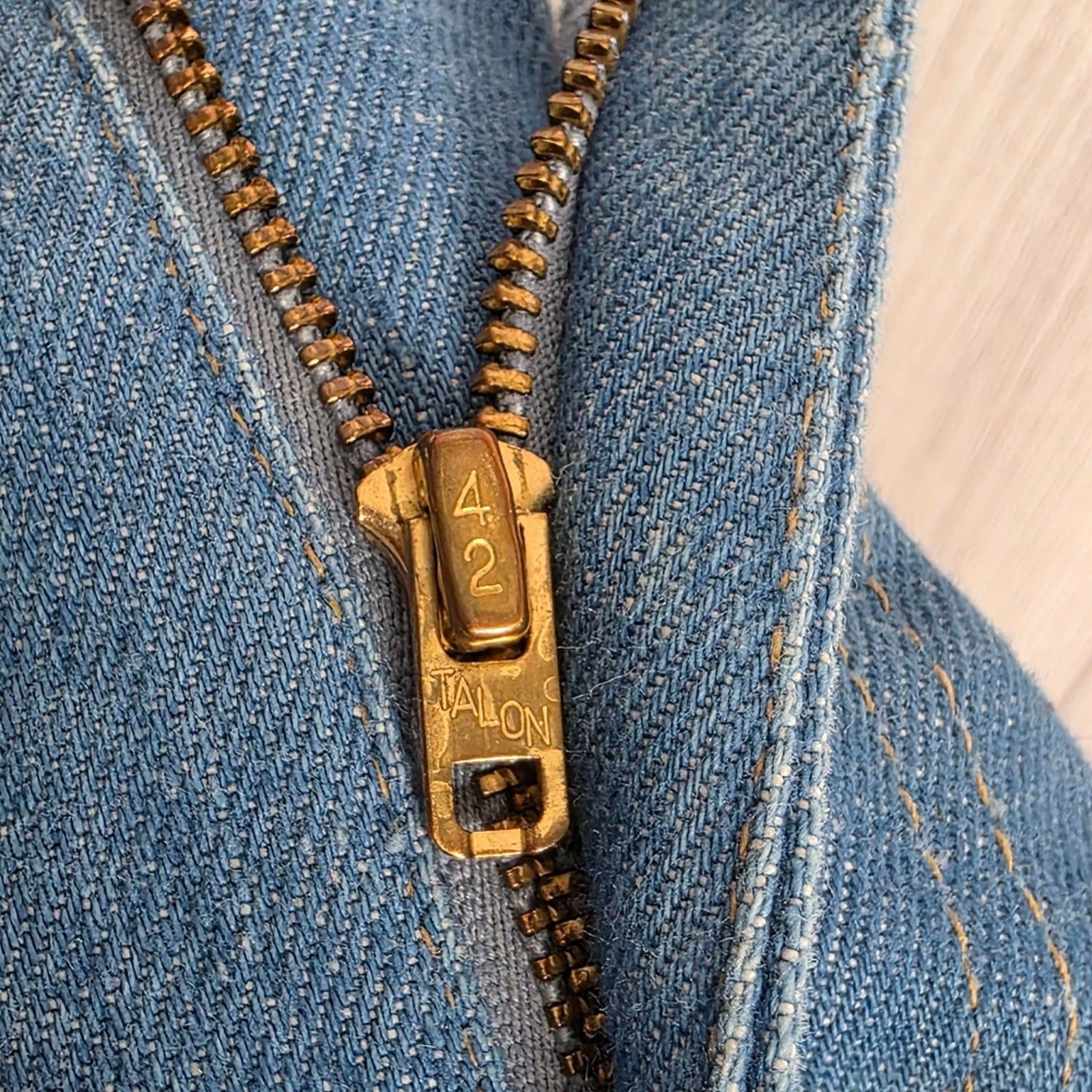 Levi's 70s Levi’s Orange Tab Flare Jeans USA W24 L31 (23x30.5) Size 23" - 9 Thumbnail