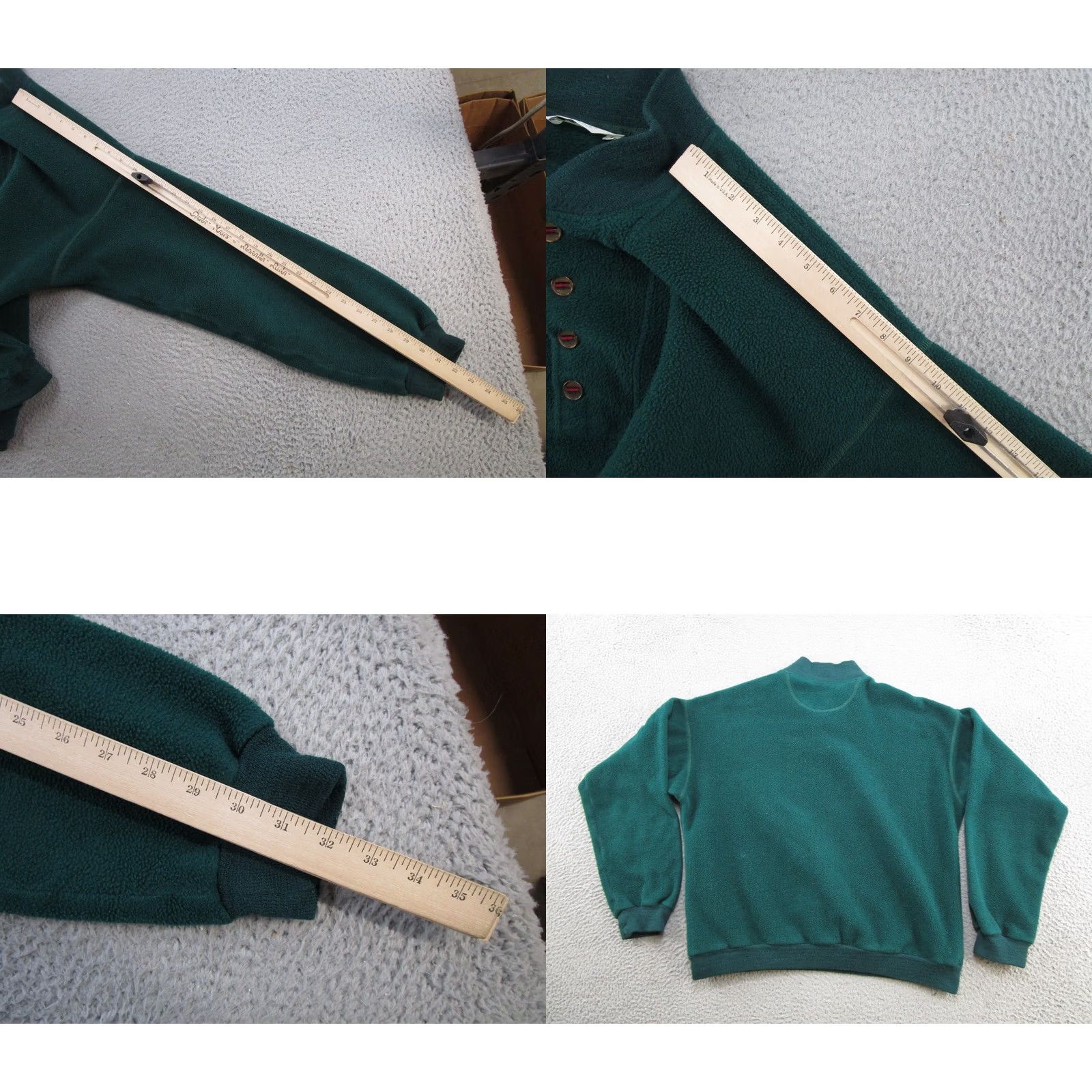 Vintage VINTAGE Columbia Jacket Hoodie? 90s Fleece Size L Mens Green 1/4 Button Read Logo Hiking NP Size US L / EU 52-54 / 3 - 8 Thumbnail