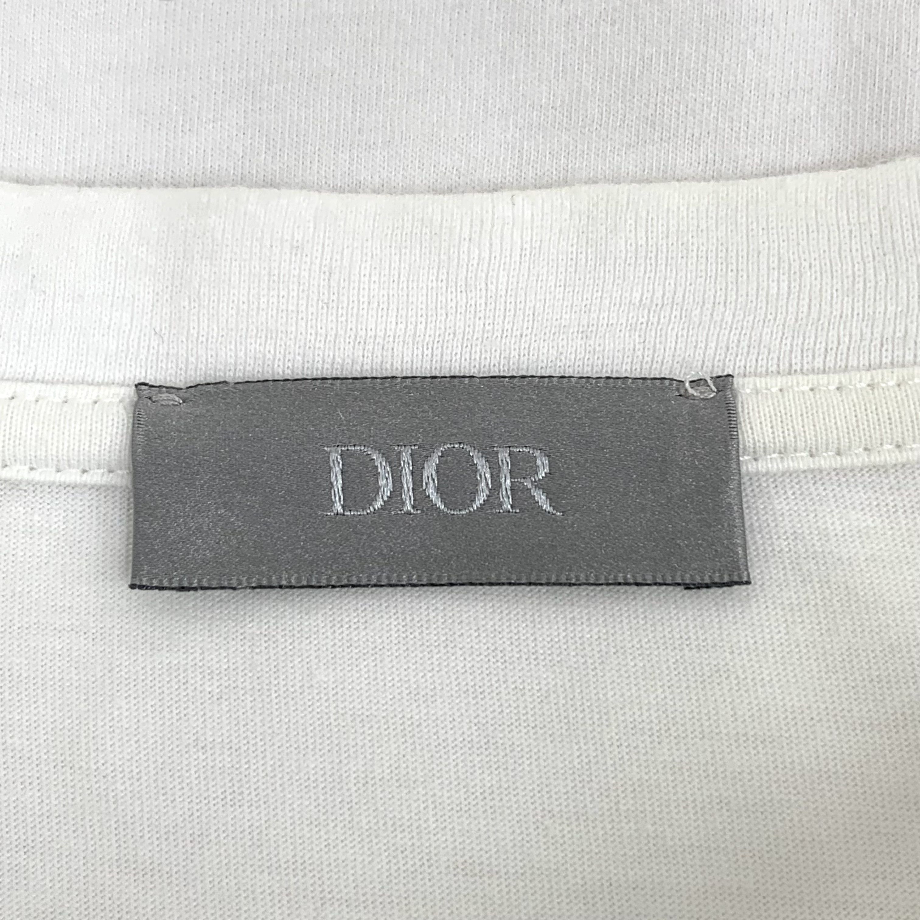 Dior Dior Dinosaur Print Cotton Tee (XL) Size US XL / EU 56 / 4 - 2 Thumbnail