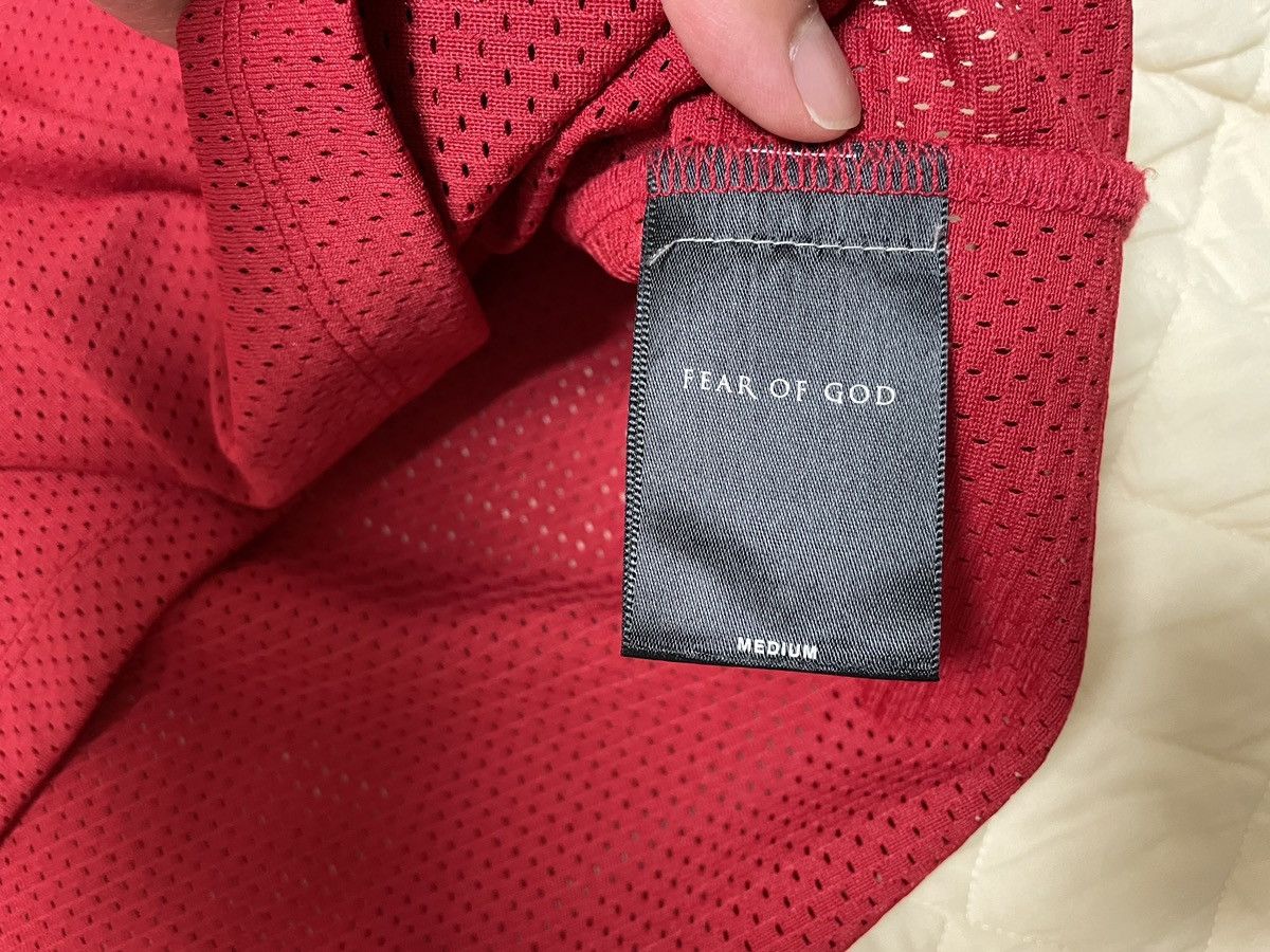 Fear of God Fear of God 5TH Mesh Baseball Jersey Red Innersect Exclusive Size US M / EU 48-50 / 2 - 8 Thumbnail
