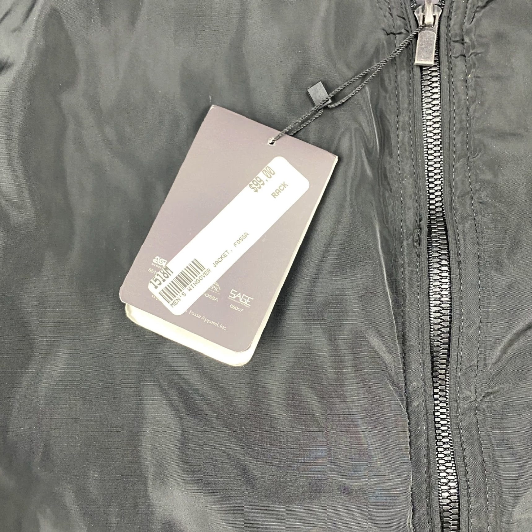 Vintage Fossa Apparel Wingover Bomber Jacket Mens Small Black Lexus Logo Full Zip 1518 Size US S / EU 44-46 / 1 - 5 Thumbnail