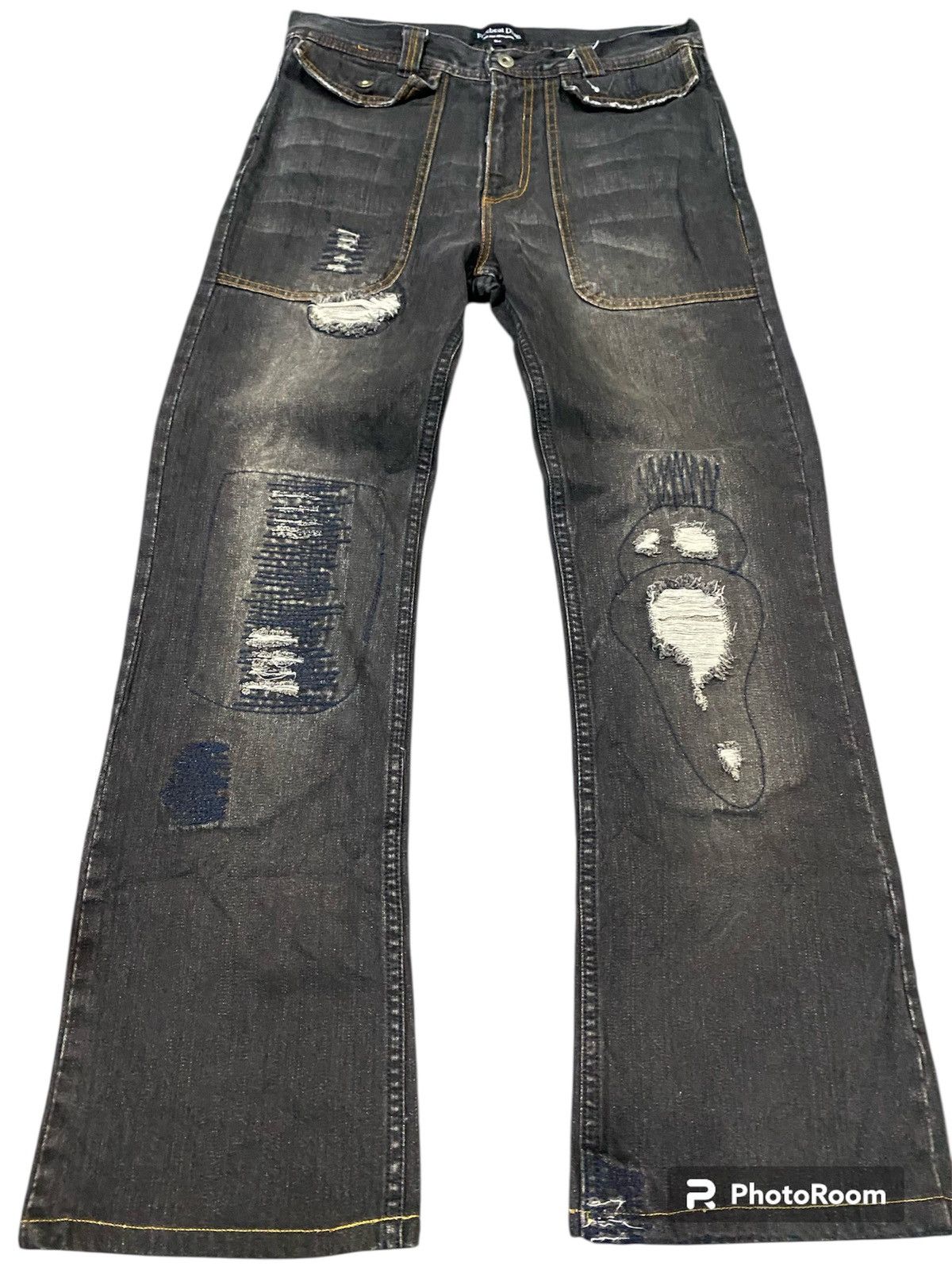 Japanese Brand Flare Jeans Japan 🇯🇵 brand Boot Cut Size US 32 / EU 48 - 1 Thumbnail