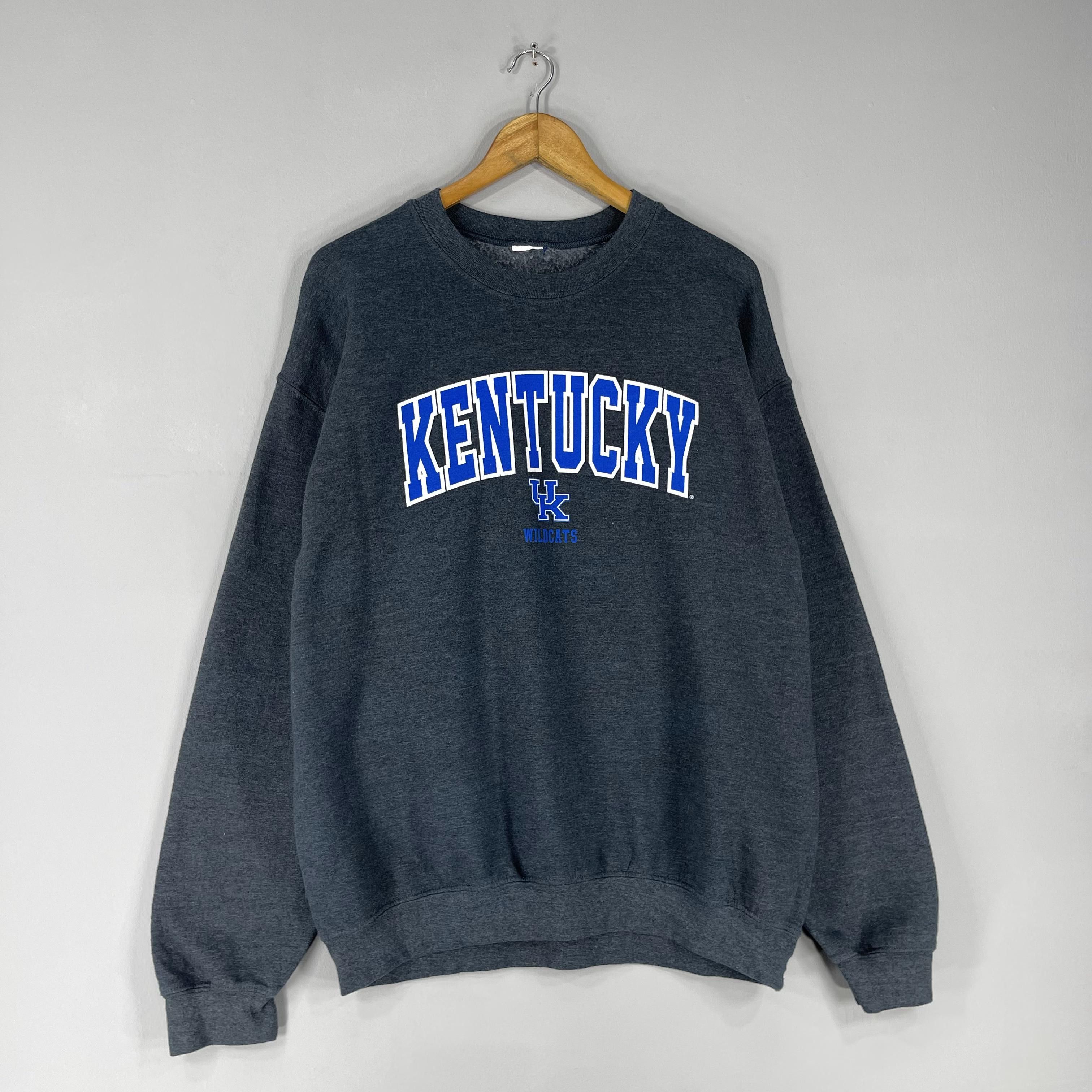 MLB Vintage KENTUCKY WILDCATS Ncaa Basketball Sweatshirt Size US L / EU 52-54 / 3 - 3 Thumbnail