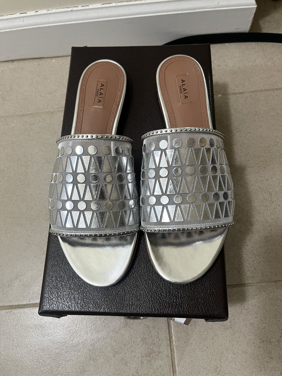 Alaia Alaia Sandals Sz 39.5/9.5us Size US 9.5 / IT 39.5 - 1 Thumbnail
