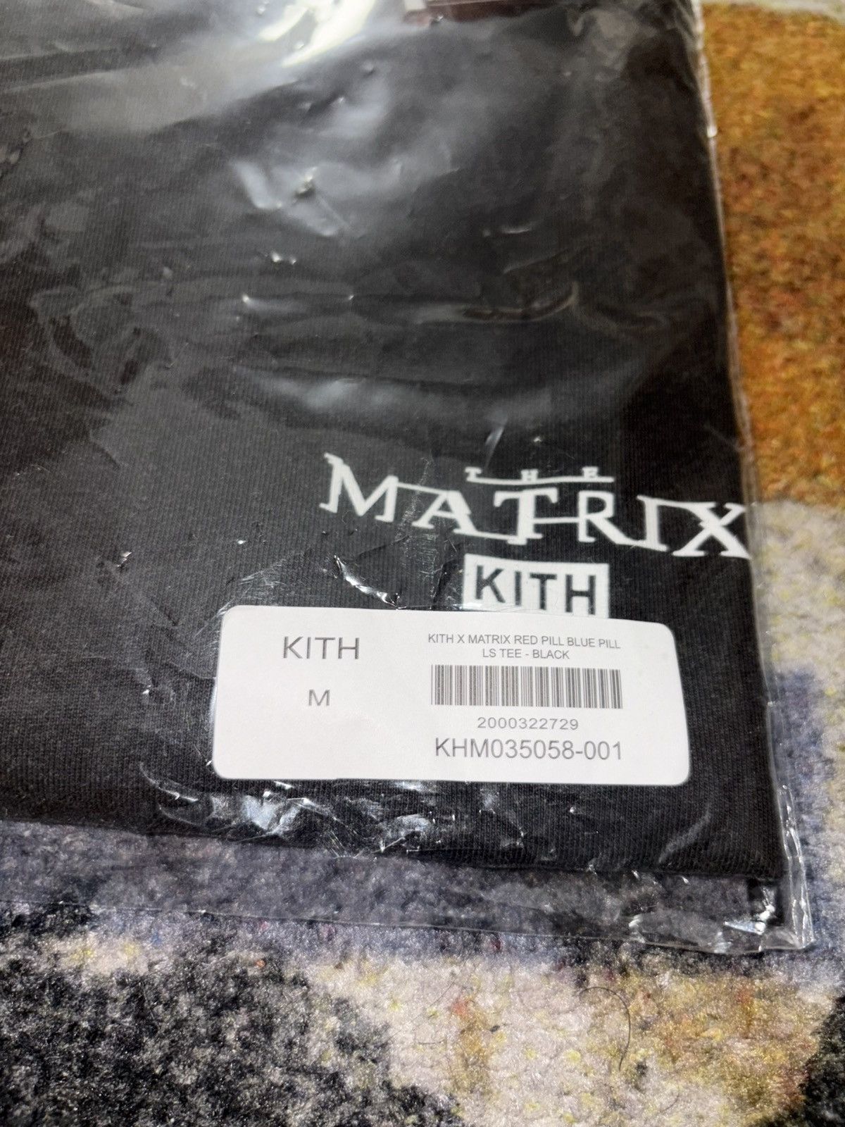 Kith KITH X MATRIX RED PILL BLUE PILL LONG SLEEVE TEE Size US M / EU 48-50 / 2 - 4 Thumbnail