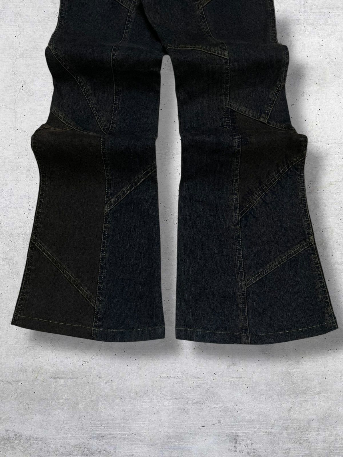 Tornado Mart VINTAGE TORNADO MART OG DESIGNER JAPAN RARE DESIGN PATCHWORK Size US 29 - 9 Thumbnail