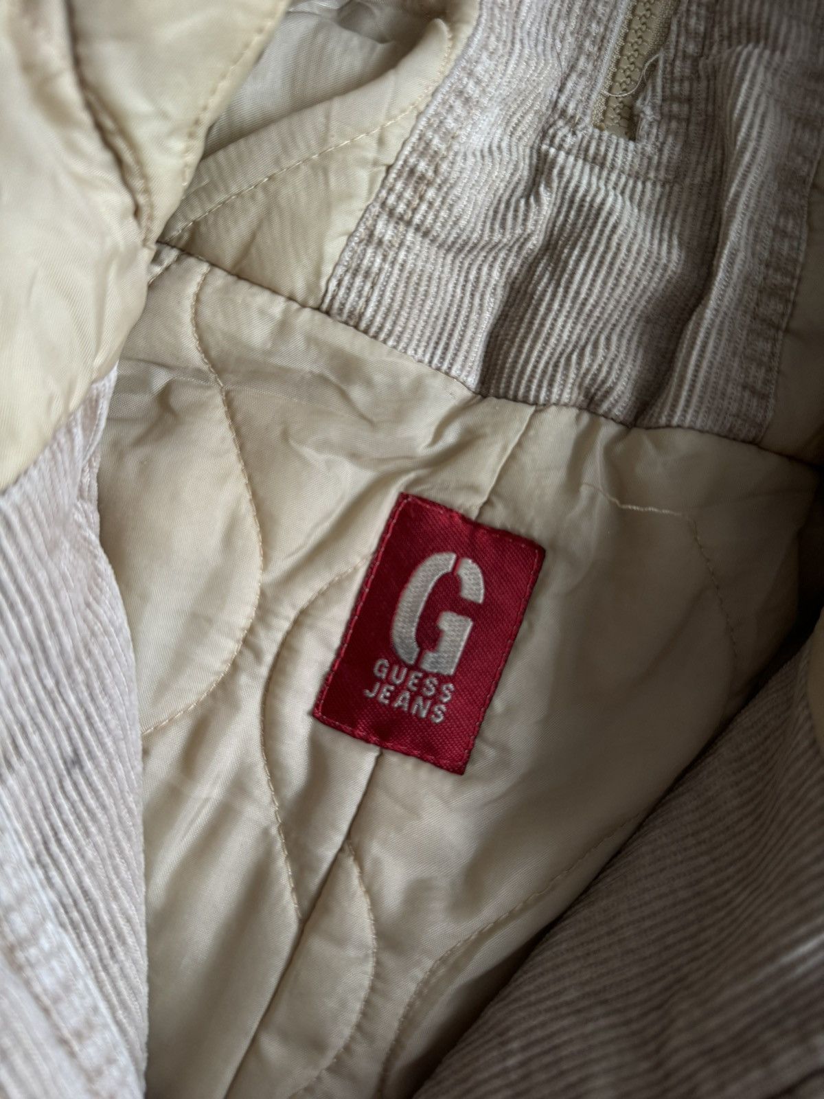 Guess Guess Jeans Vintage Corduroy Short Parka Jacket Size US L / EU 52-54 / 3 - 11 Thumbnail