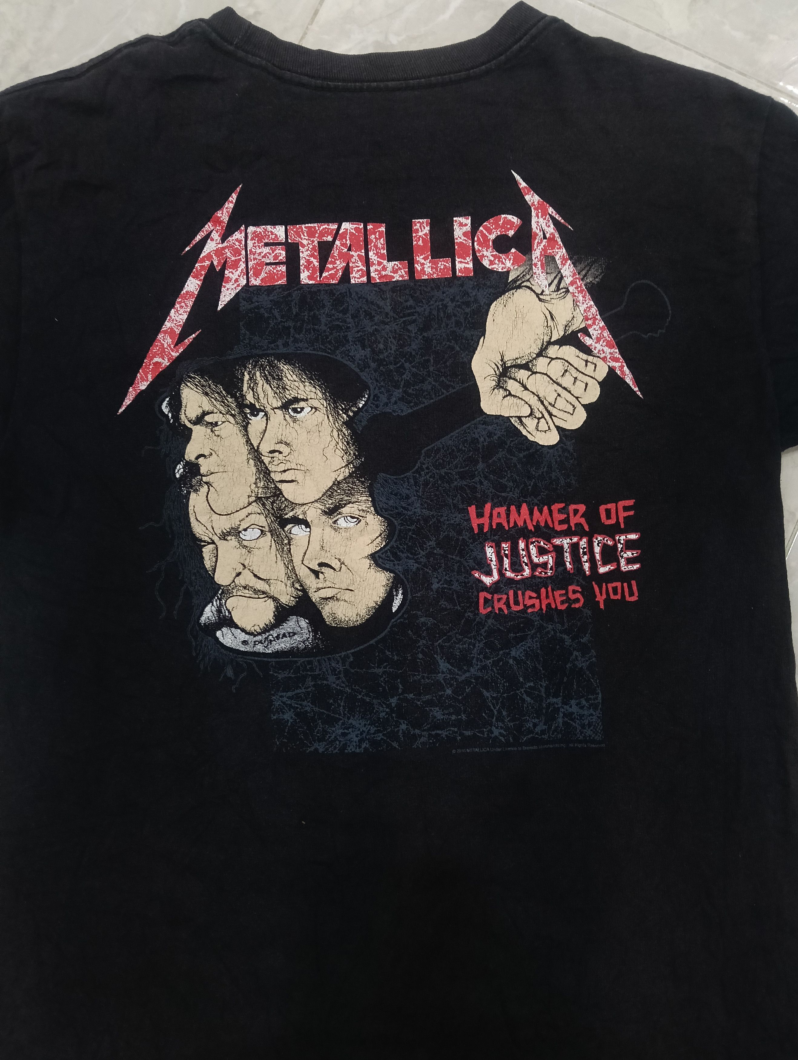 Metallica Y2K Metallica Pushed Tee Size US M / EU 48-50 / 2 - 4 Thumbnail