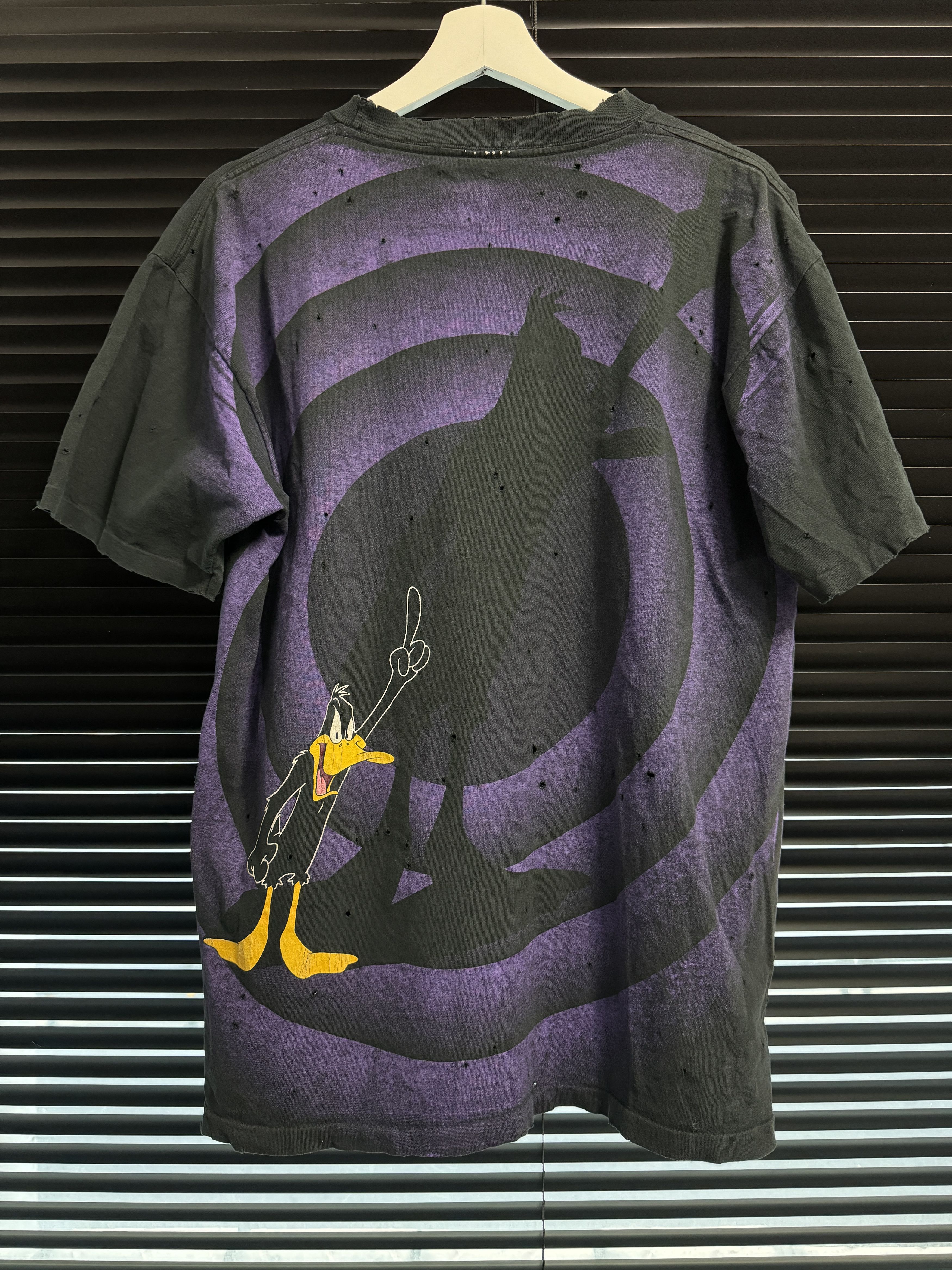 Vintage Vintage 90s Daffy Duck Shadow Tee Size US L / EU 52-54 / 3 - 2 Thumbnail