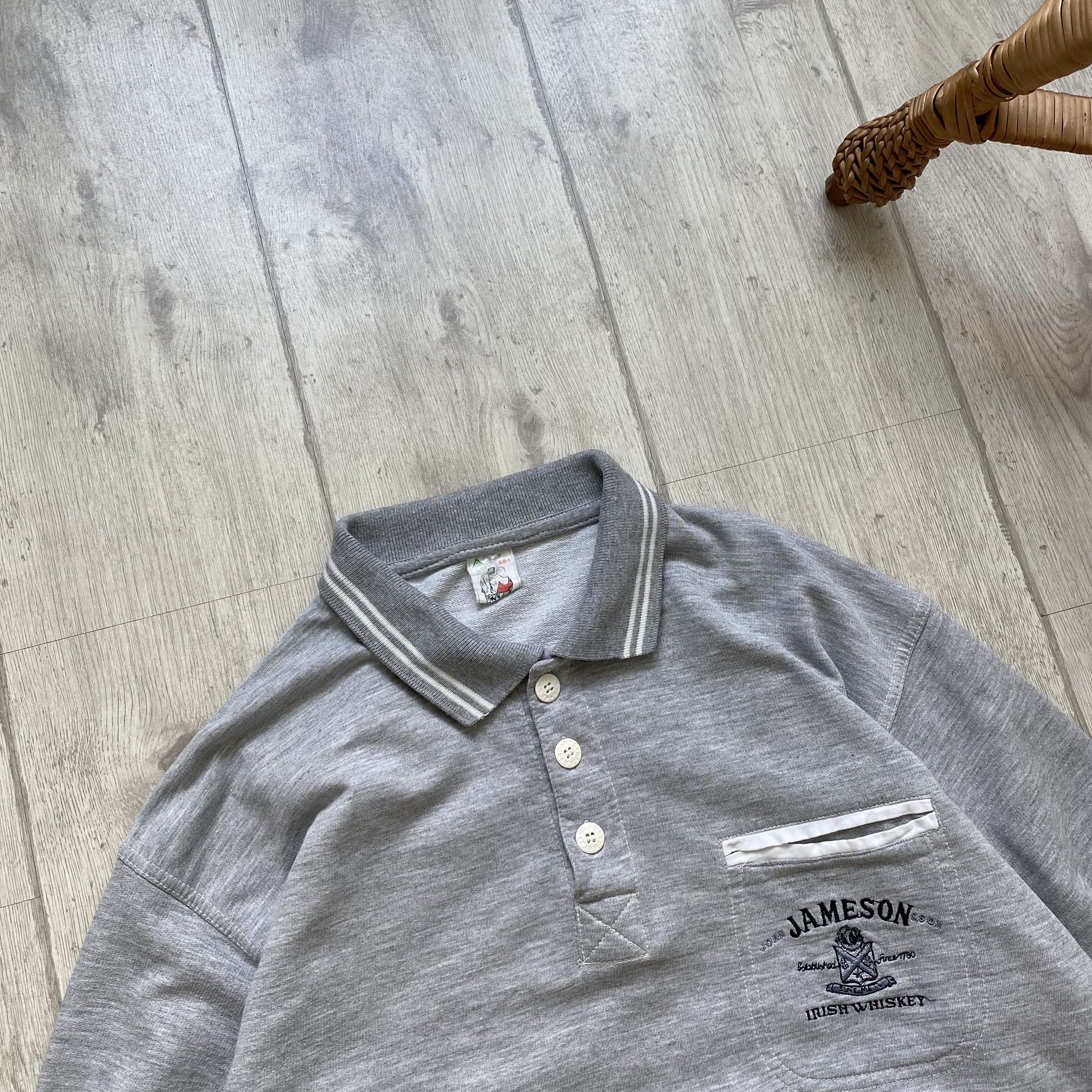 Jameson Irish Whiskey 🥃 Vintage 90s Jameson Irish whiskey Logo Rugby polo shirt Size US S / EU 44-46 / 1 - 2 Thumbnail
