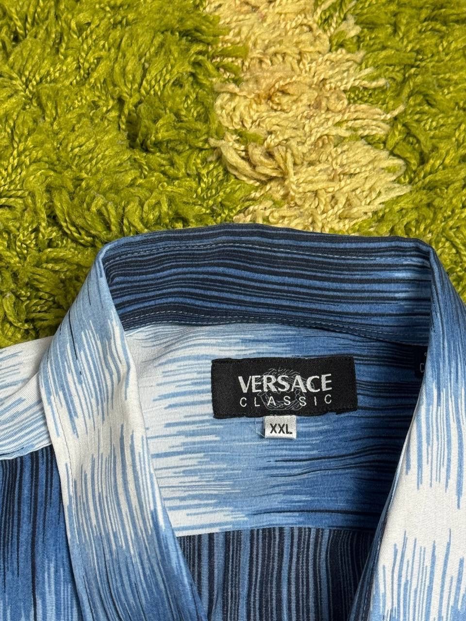 Designer 🌊😍 Vintage Versace Classic Button Up Short Sleeve Shirt Size US XL / EU 56 / 4 - 3 Thumbnail