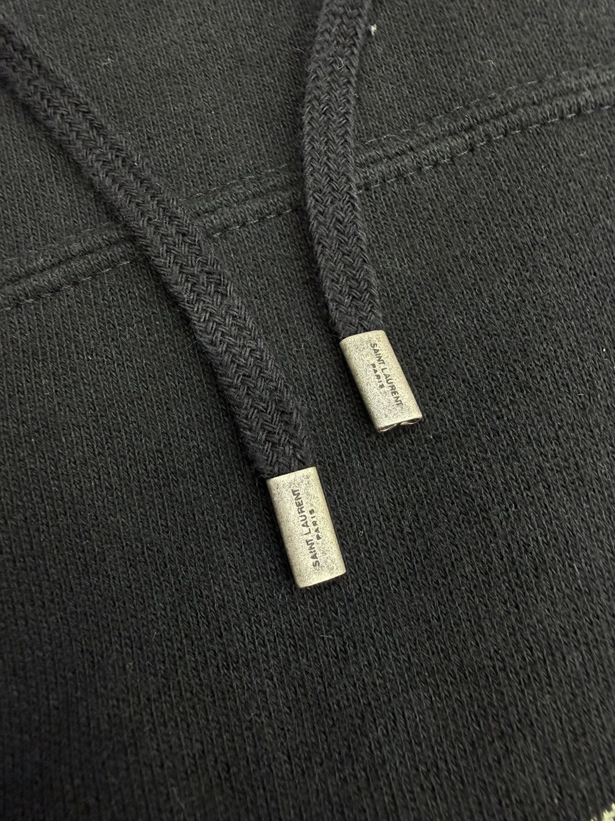 Saint Laurent Paris Signature Logo Hoodie Size US L / EU 52-54 / 3 - 4 Thumbnail