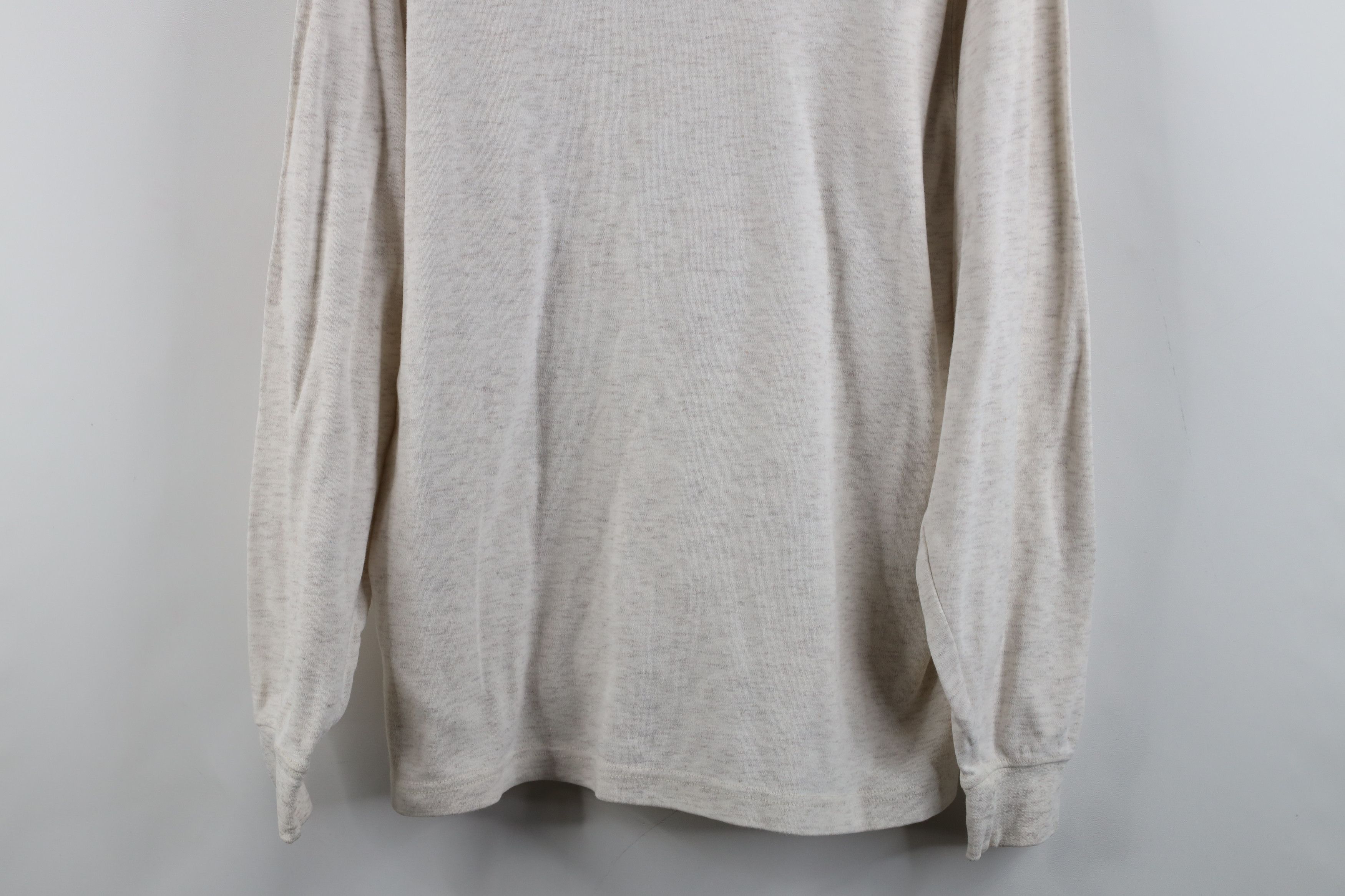 Lands' End × Vintage Vintage 90s Lands End Mock Neck Long Sleeve T-Shirt Cotton Size US M / EU 48-50 / 2 - 3 Thumbnail