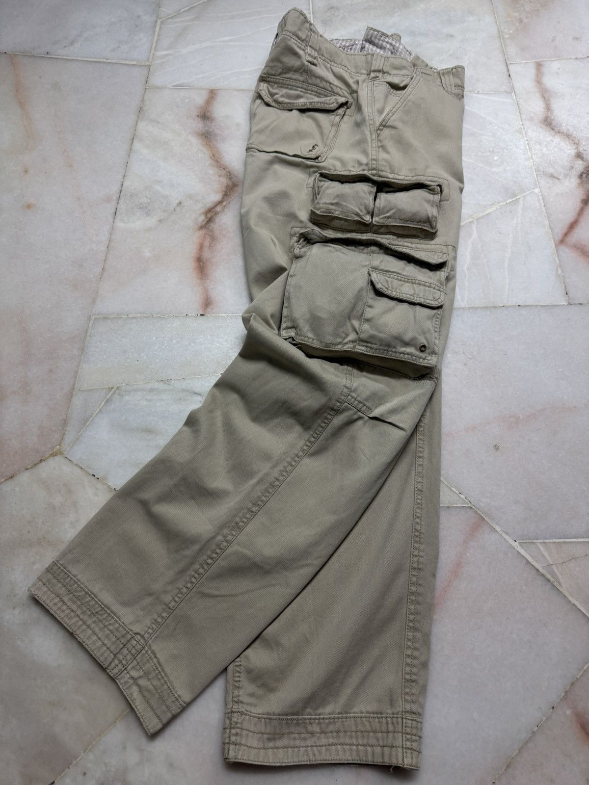 PPFM INSANE 3D POCKET VINTAGE USRN 95705 PLUGG CARGO DISTRESS Size US 34 / EU 50 - 14 Thumbnail