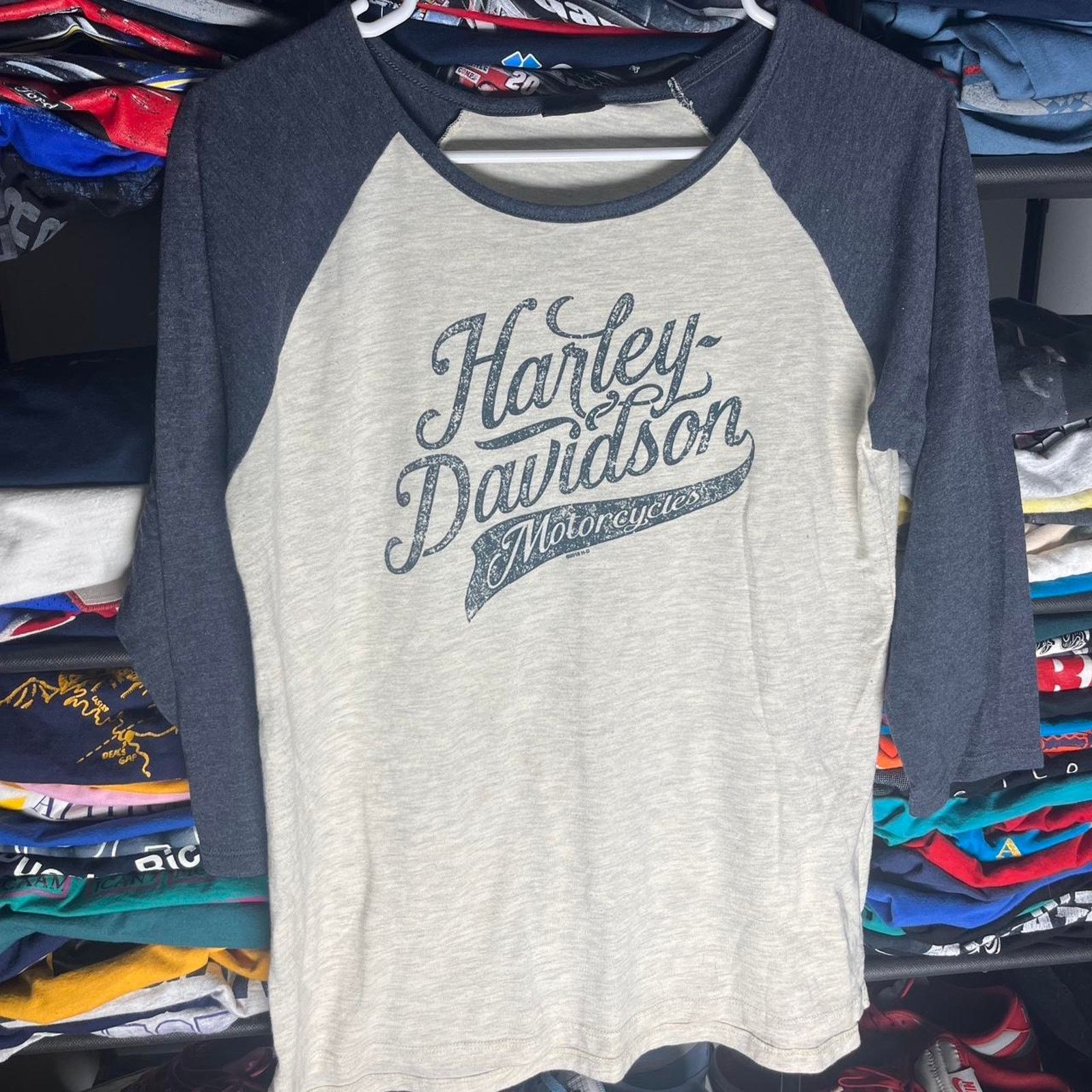 Harley Davidson Womens harley davidson 3/4 sleeve Size M / US 6-8 / IT 42-44 - 1 Thumbnail