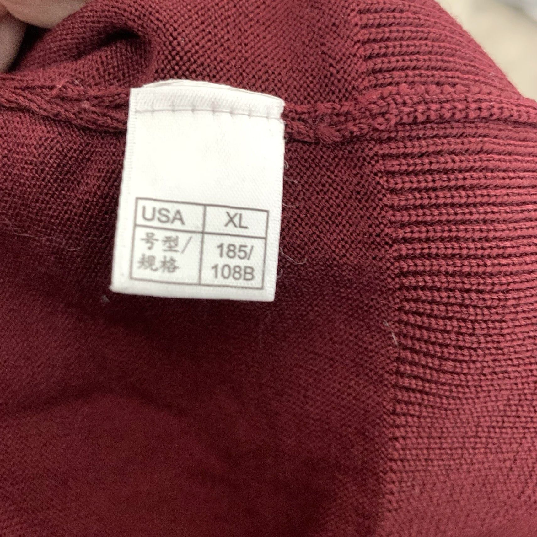 Brooks Brothers Brooks Brothers Brookstech Sweater Mens XL Wine Merino Wool V-Neck Pullover Lite Size US XL / EU 56 / 4 - 4 Thumbnail