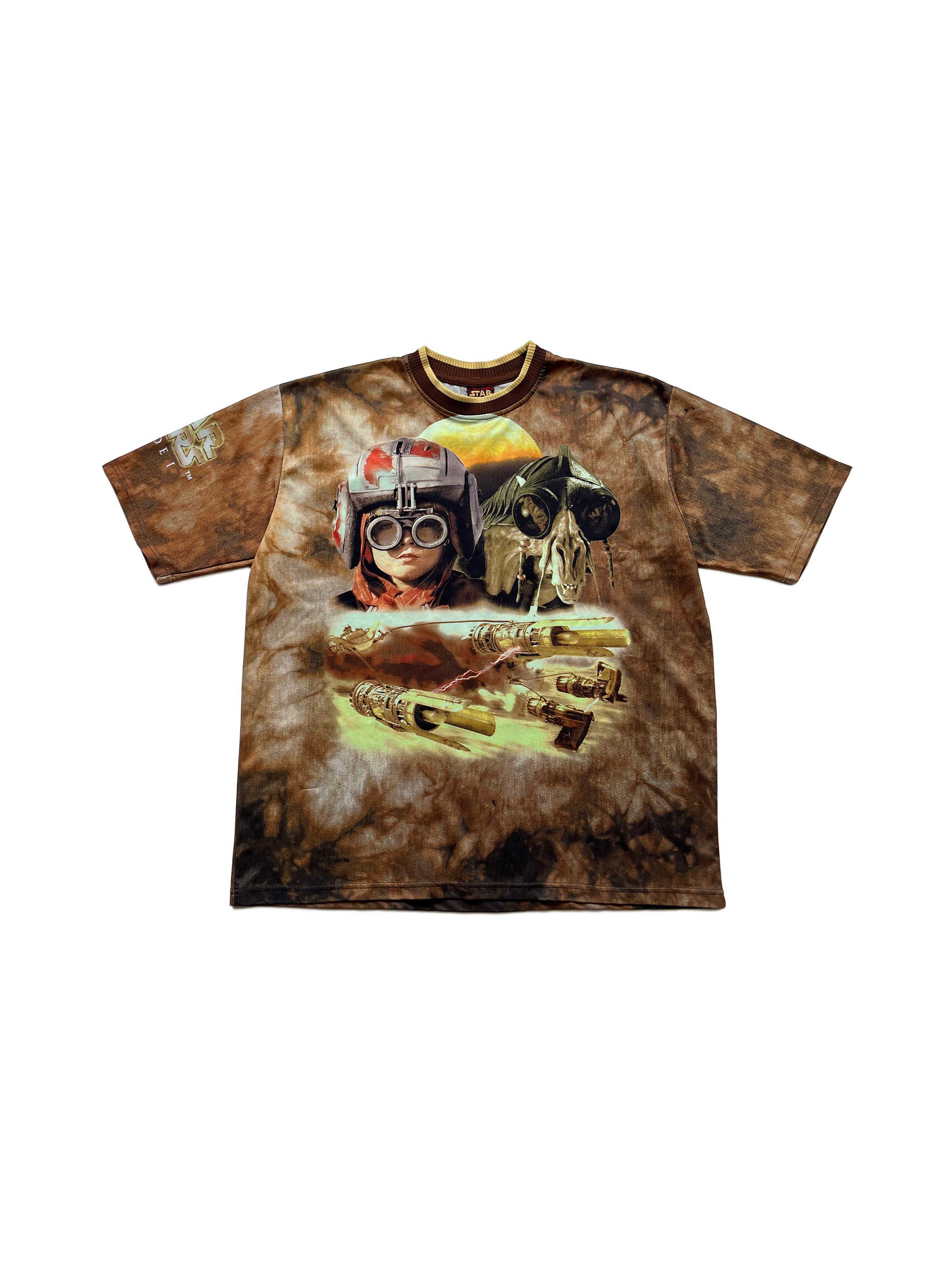 1999 Star Wars Episode Tattooine Promo Movie T-Shirt