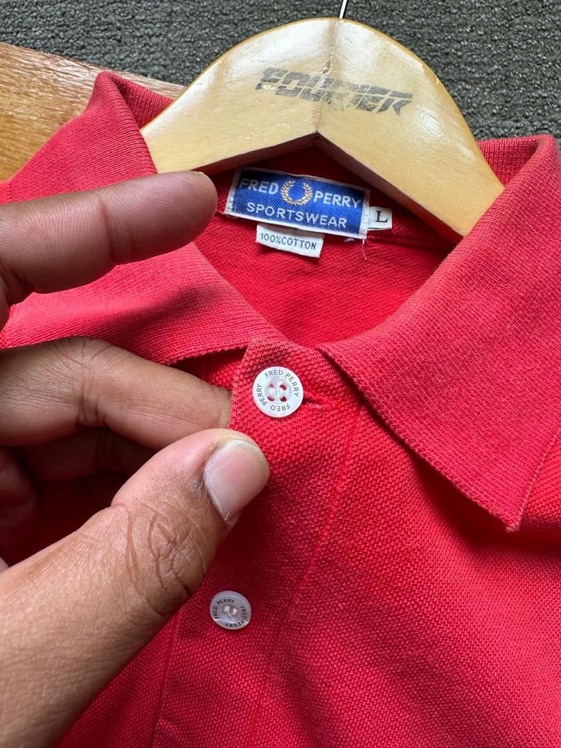 Fred Perry FRED PERRY COLLAR SHIRT Size US L / EU 52-54 / 3 - 3 Thumbnail