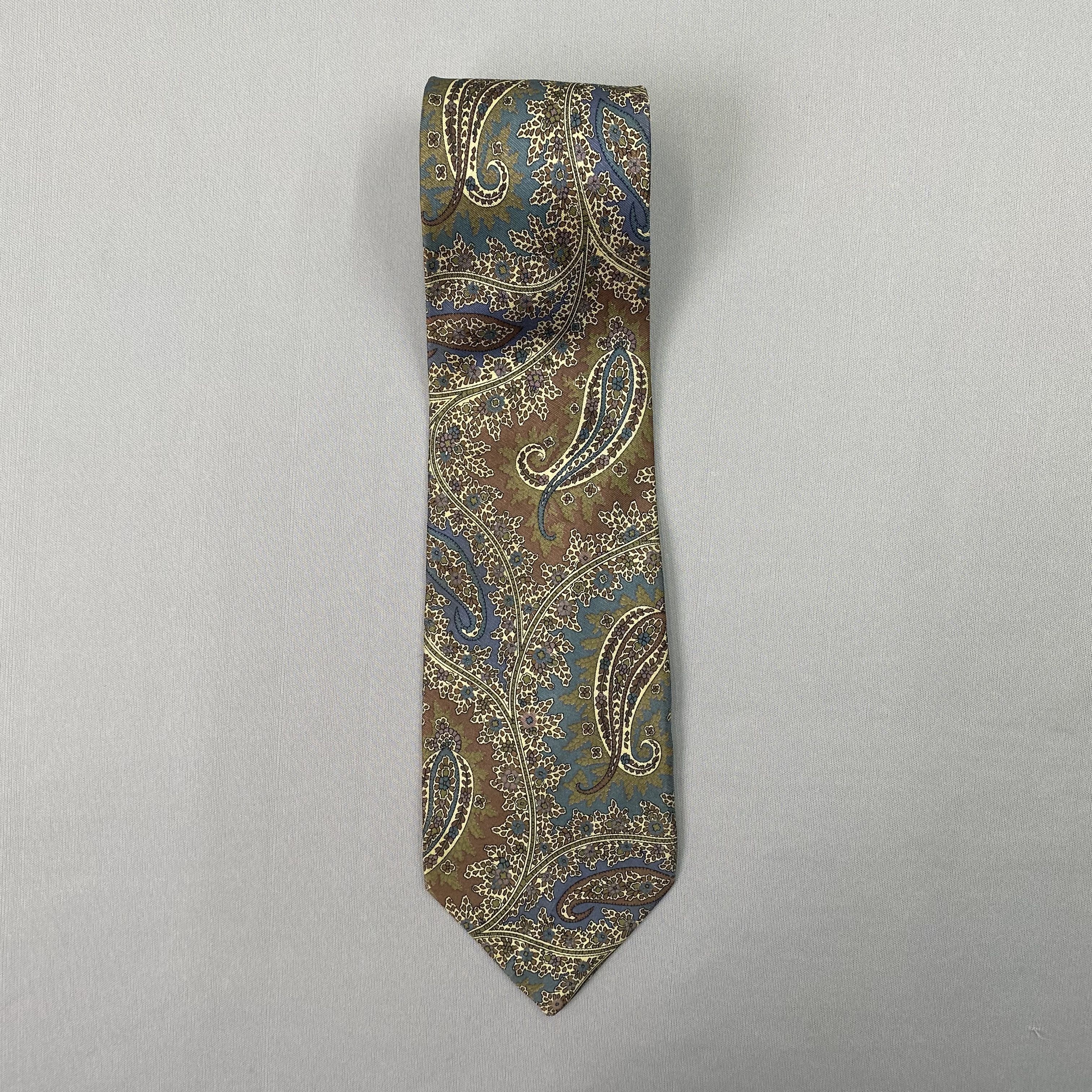 Lancel Vintage Lancel SILK Necktie Cravate Pure Silk Neck Tie Size ONE SIZE - 3 Thumbnail