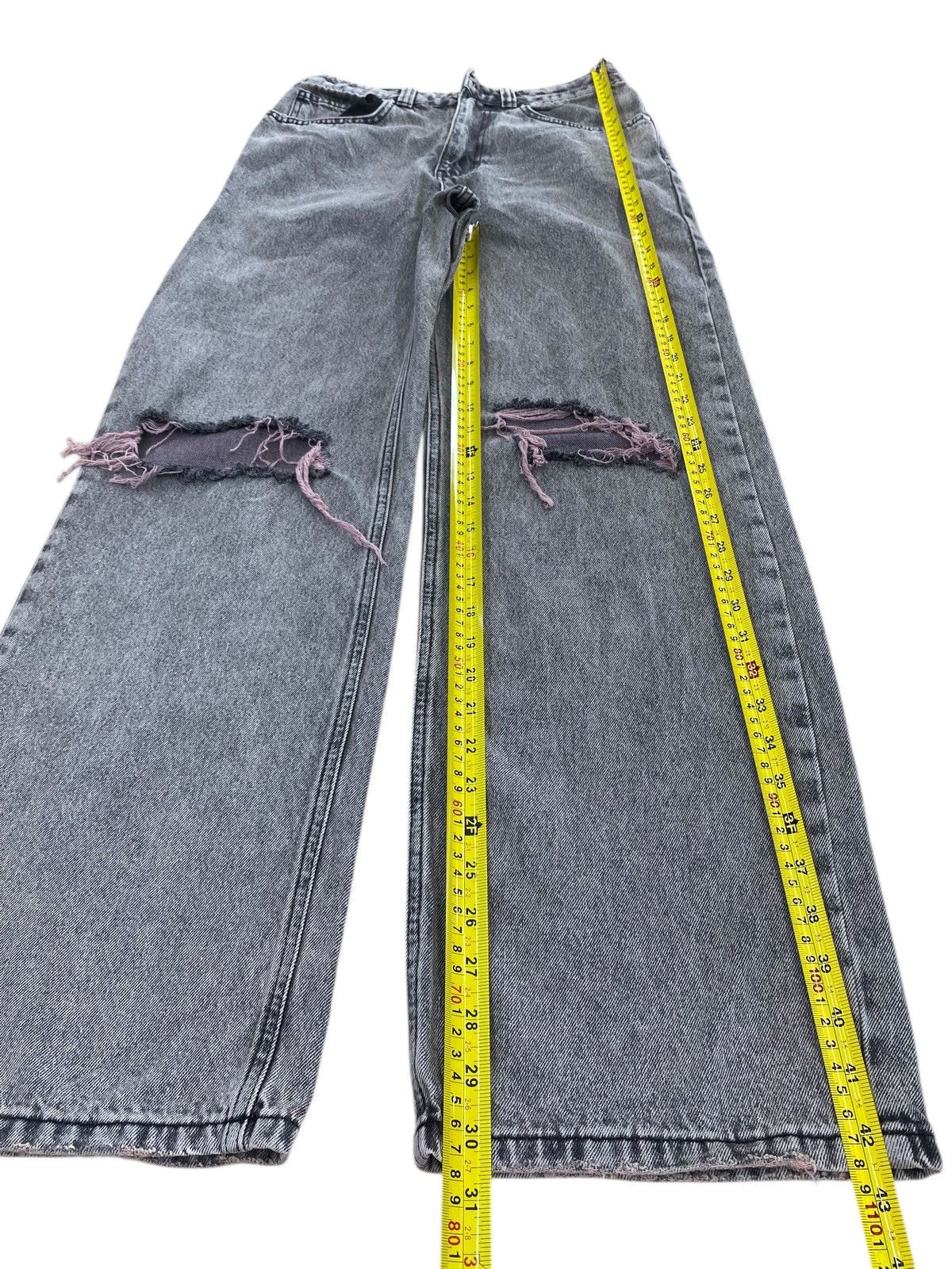 Japanese Brand Japanese Brand Black Acid Wash Style Baggy Jeans Size US 28 / EU 44 - 7 Thumbnail