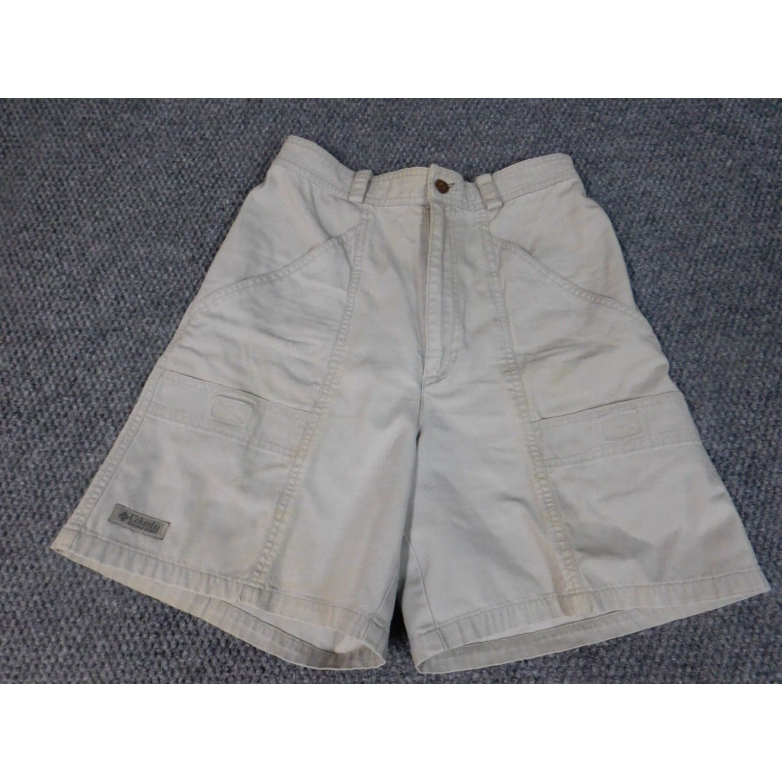 Vintage Columbia Shorts Womens S Beige Cargo Stretch Outdoor Regular Size Small Size 42" / US 20 - 2 Thumbnail