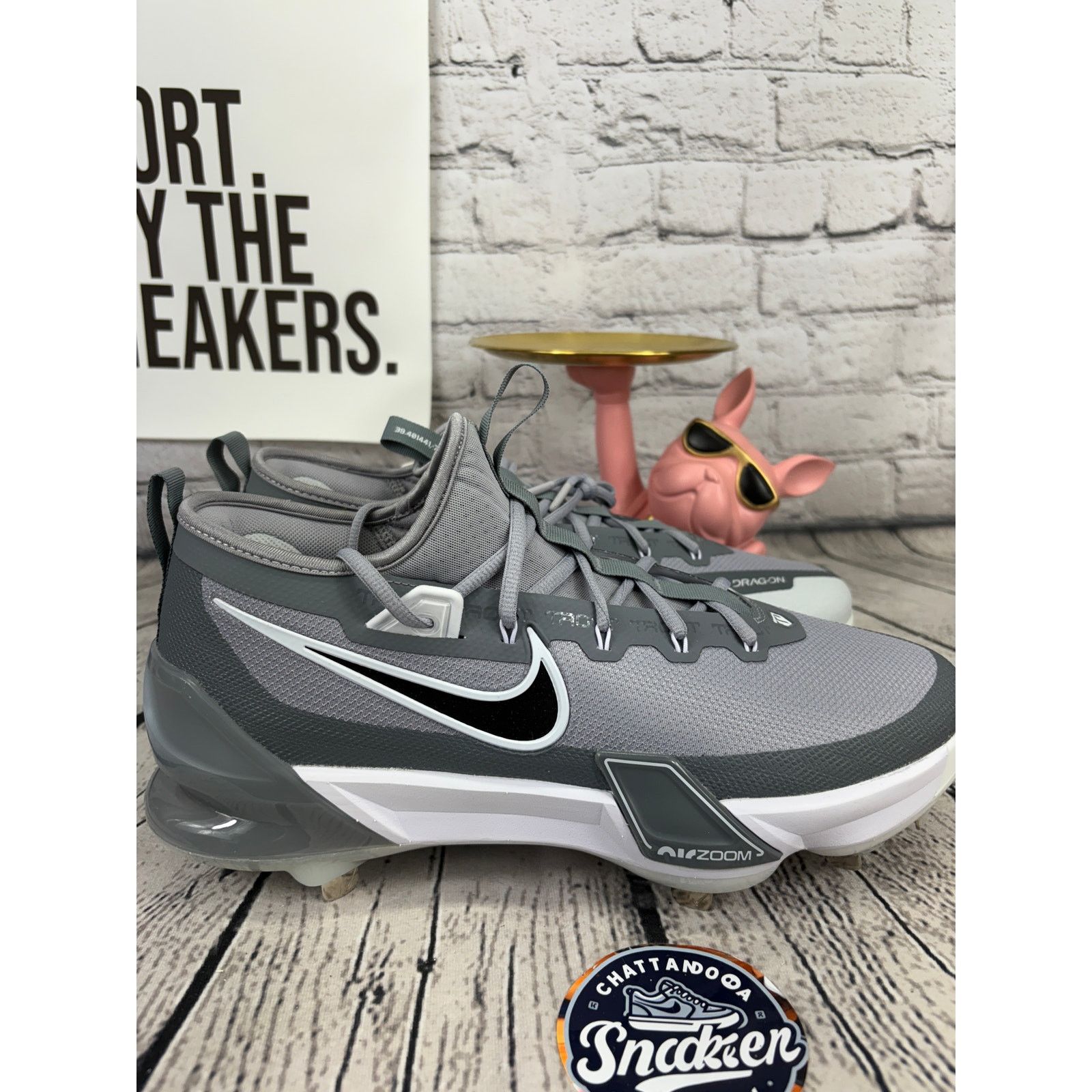 Nike Nike Force Zoom Trout 9 Elite Baseball Metal Cleat Mens 12.5 Size US 12 / EU 45 - 5 Thumbnail