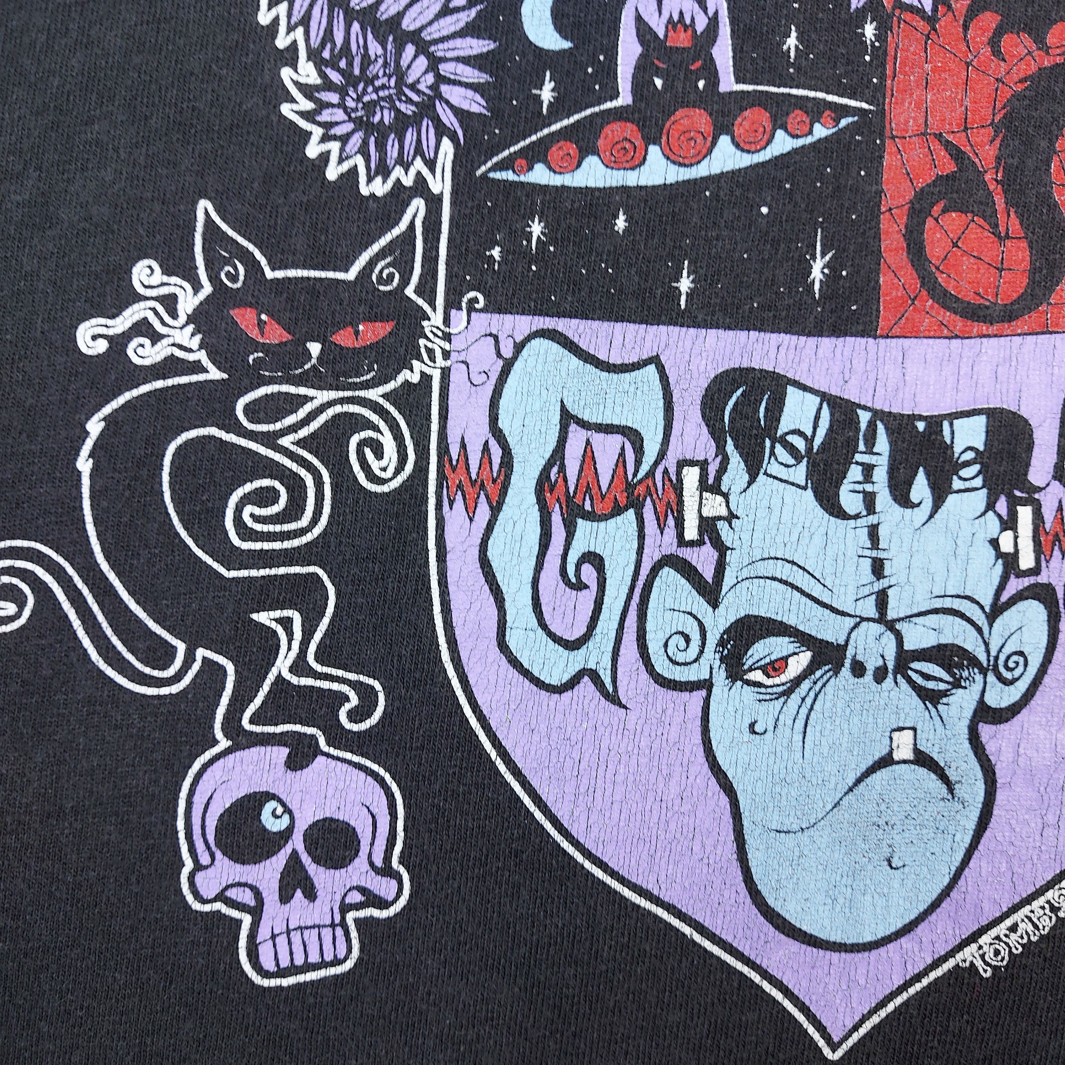 Band Tees Vintage 90s Groovie Ghoulies Band Horror Punk TEE Size US XL / EU 56 / 4 - 5 Thumbnail