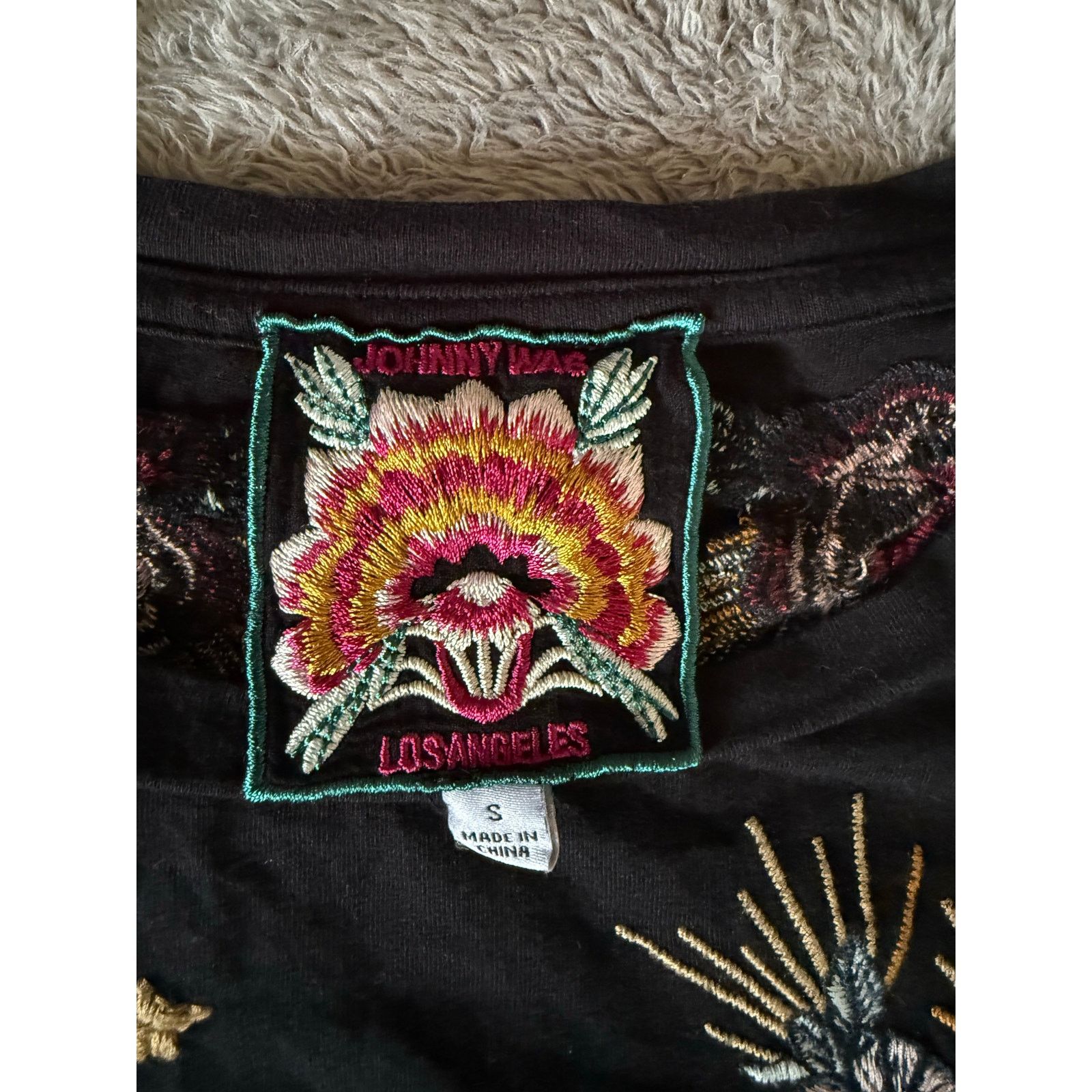 Johnny Was Johnny Was Selah Cuffed Puff Whimsigoth Embroidered Shirt S Size S / US 4 / IT 40 - 4 Thumbnail