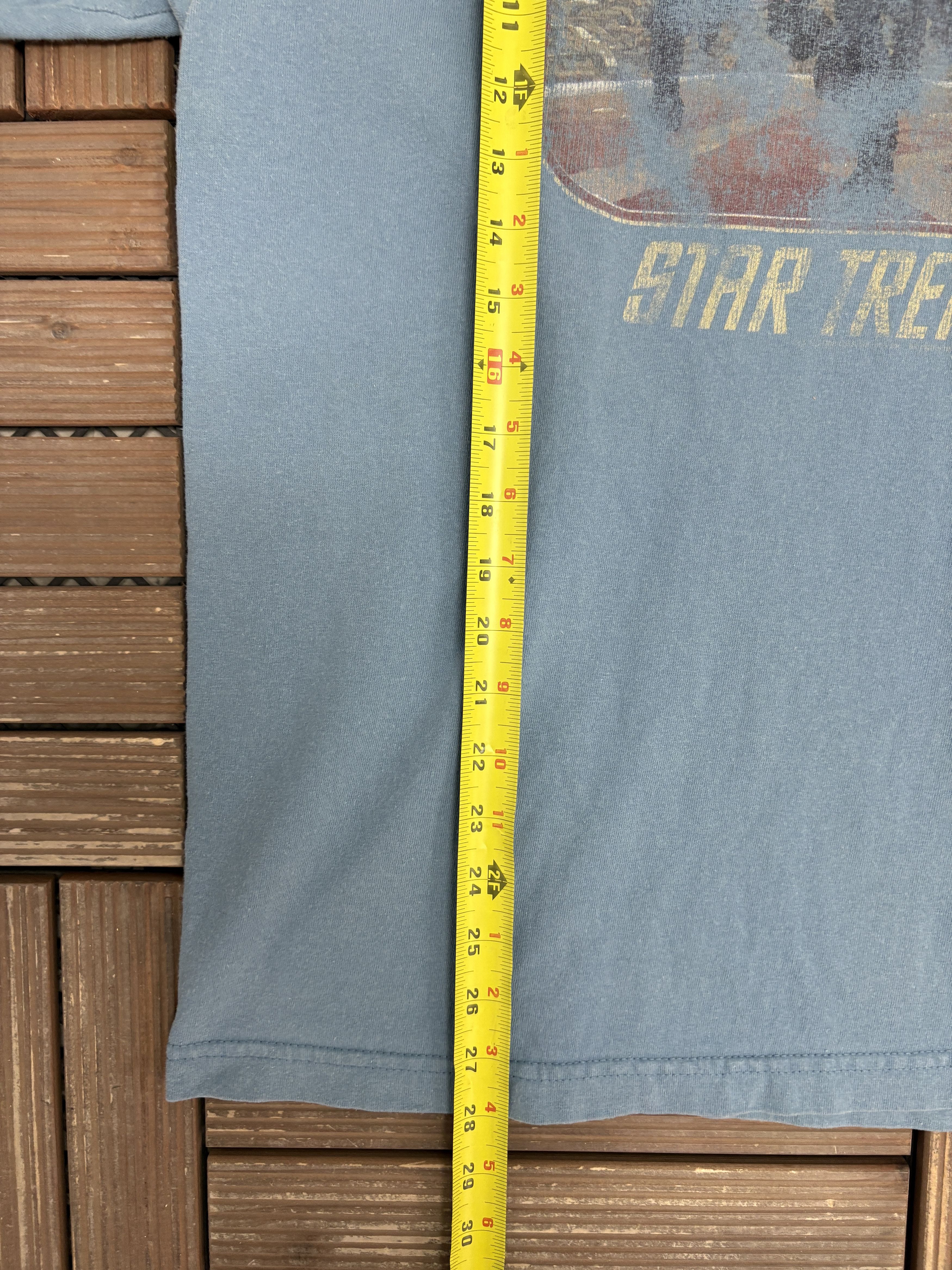 Vintage Star Trek Vintage Blue T-Shirt Tee Size US M / EU 48-50 / 2 - 7 Thumbnail