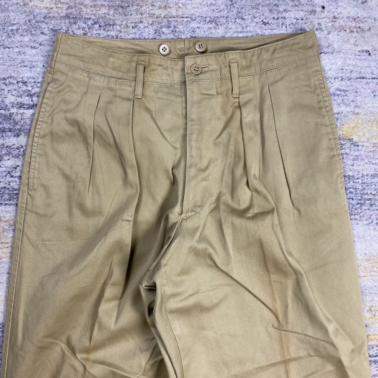Nigel Cabourn Vintage Nigel Cabourn pleated pants Size US 27 - 5 Thumbnail