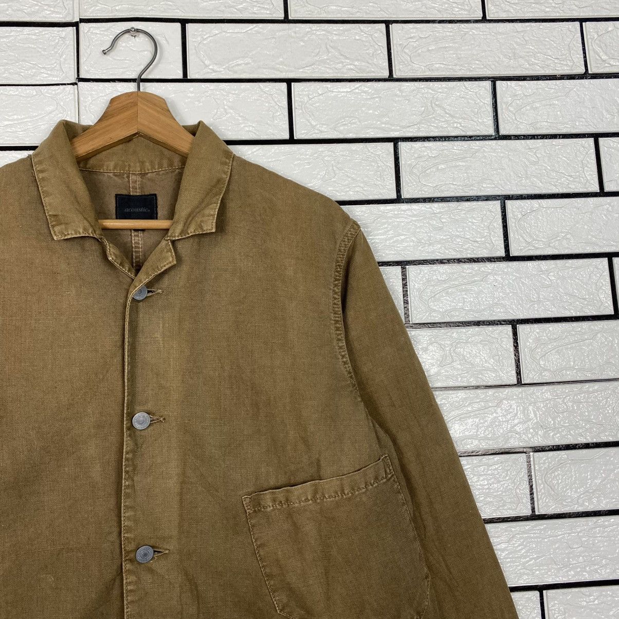 Issey Miyake 🔥VINTAGE CHORE DUCK CANVAS WORKER JACKET ACOUSTIC JAPAN Size US M / EU 48-50 / 2 - 6 Thumbnail