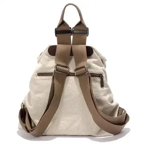 Japanese Brand × Vintage Vintage Canvas Backpack Size ONE SIZE - 4 Thumbnail