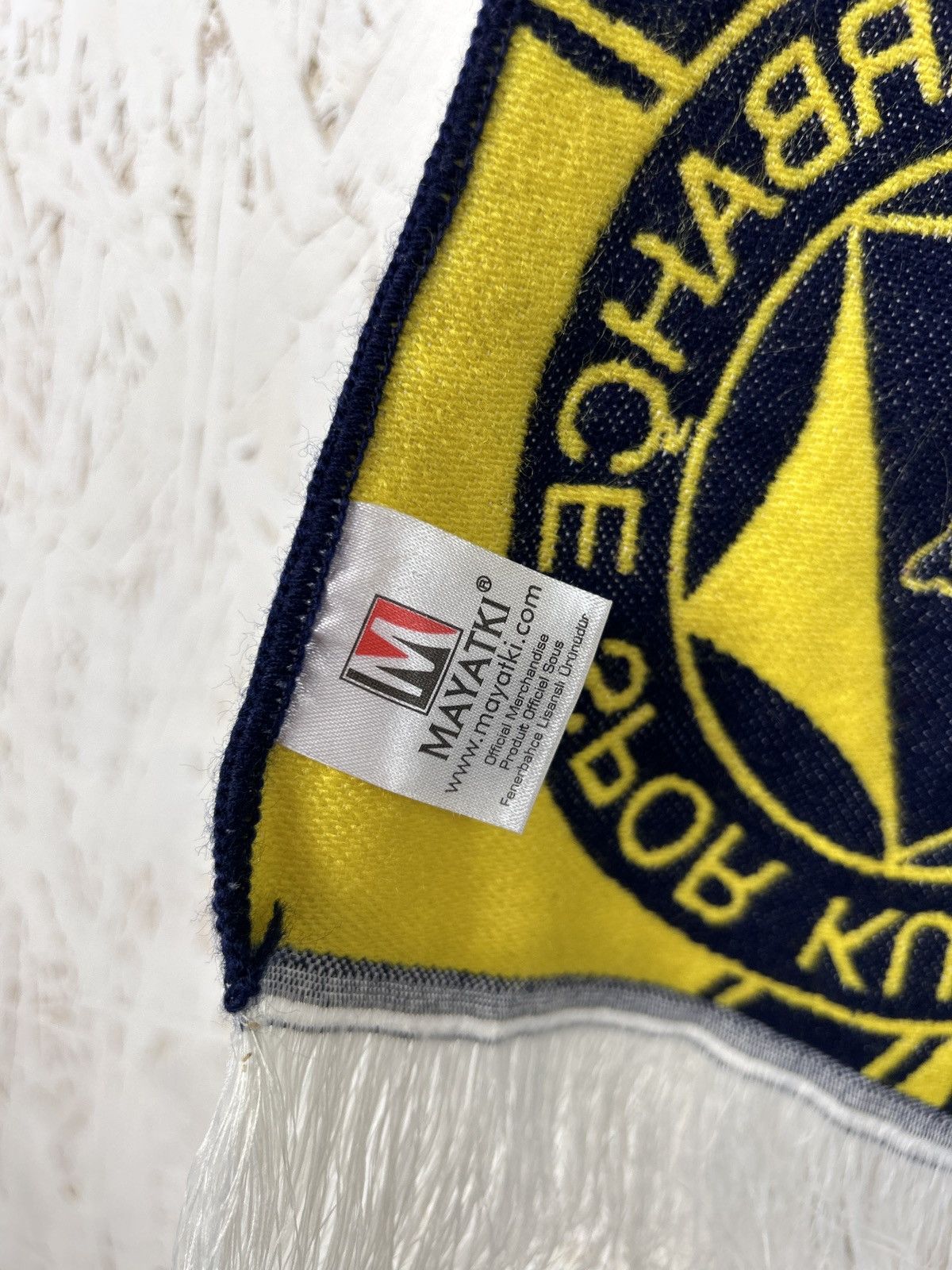 Kappa Vintage Fenerbahce Turkey Football Soccer Fanwear Scarf Size ONE SIZE - 7 Thumbnail